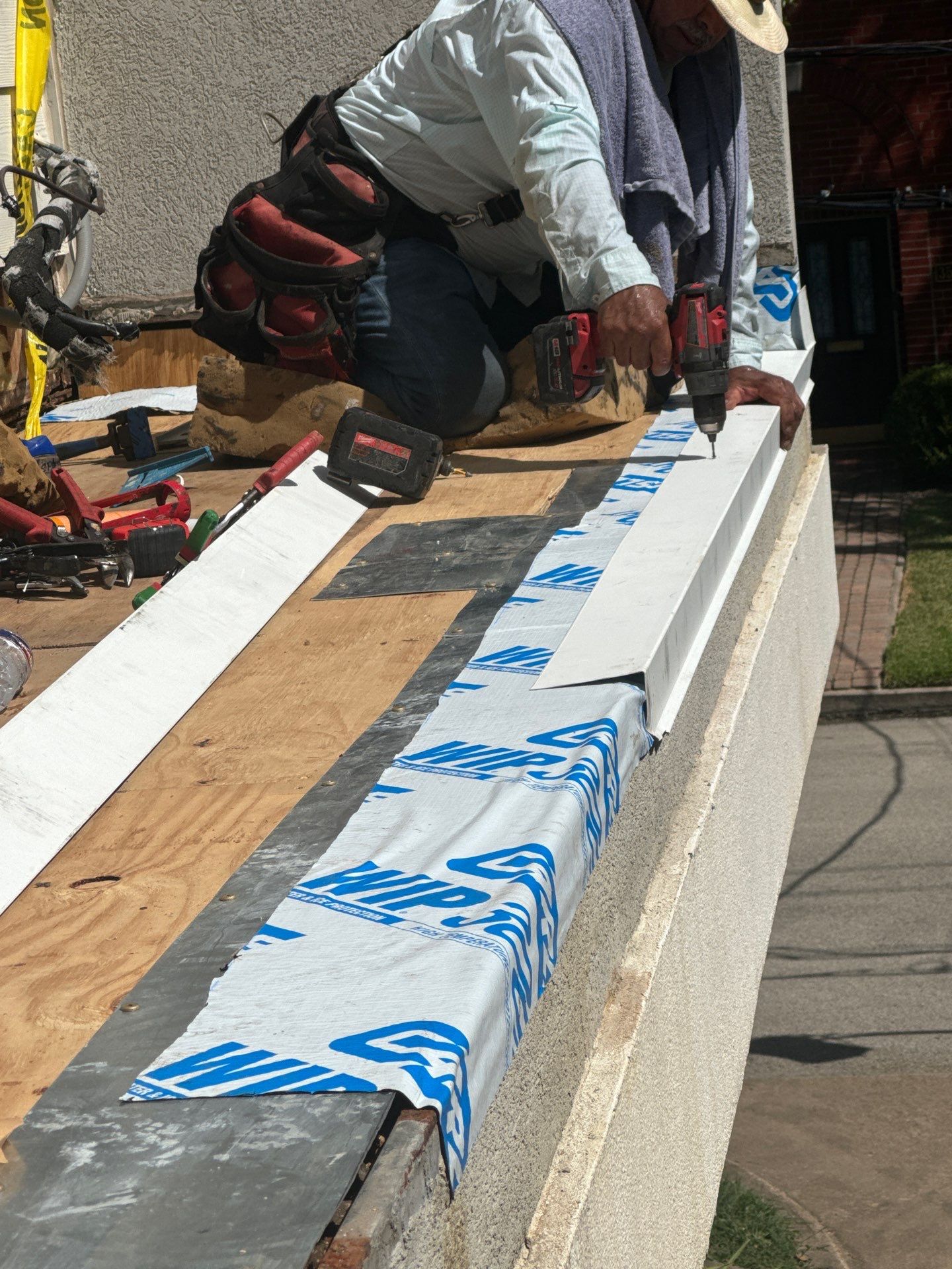 Project in Houston, TX by Associates Roofing Unlimited 