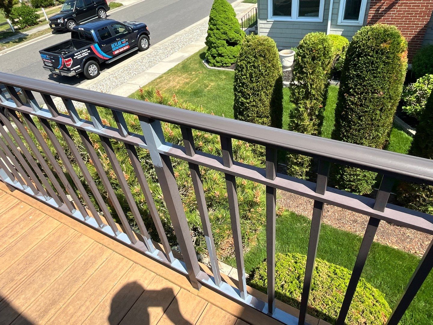 Shiplap Wall, Stairs Treads & Railings by FreshCoat Works LLC