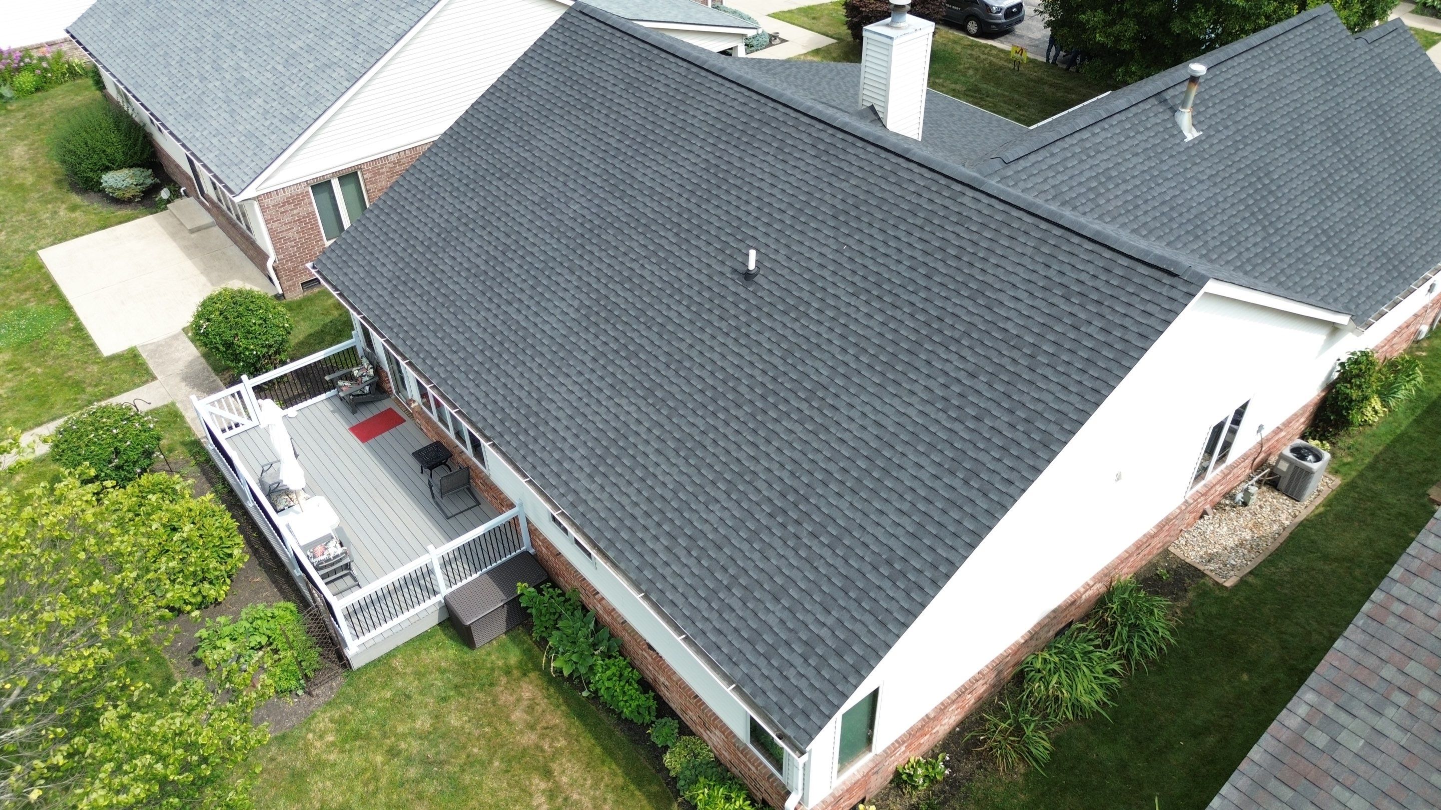 Project in Indianapolis by Moss Roofing
