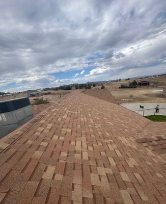 Residential Roofing Installation using Malarkey Vista Sienna Blend