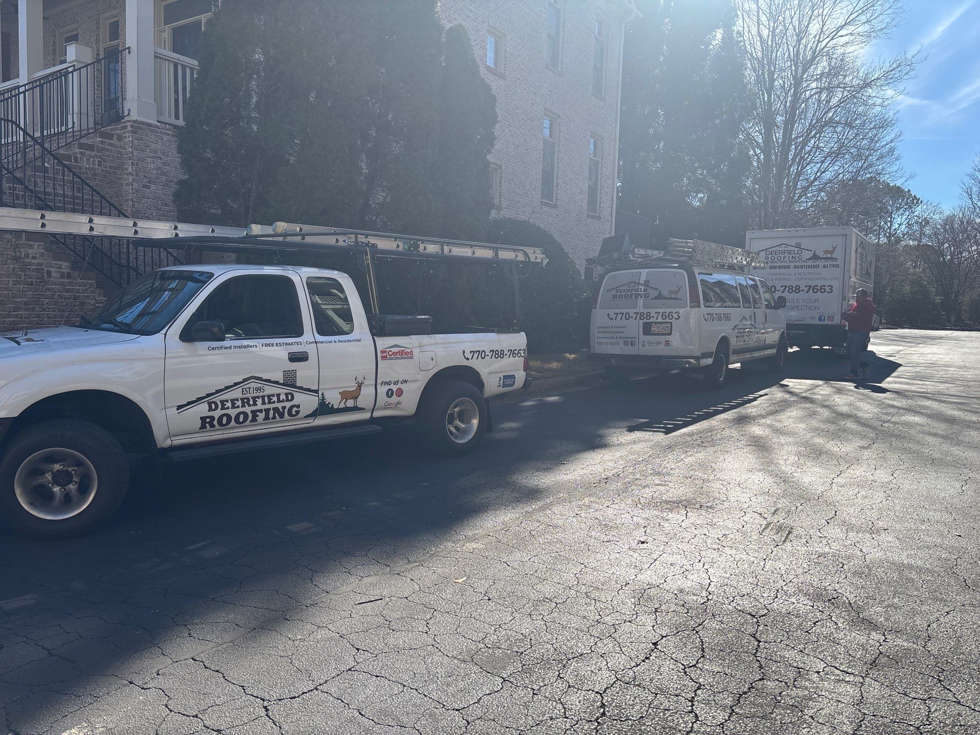 Roof replacement by Deerfield Roofing LLC