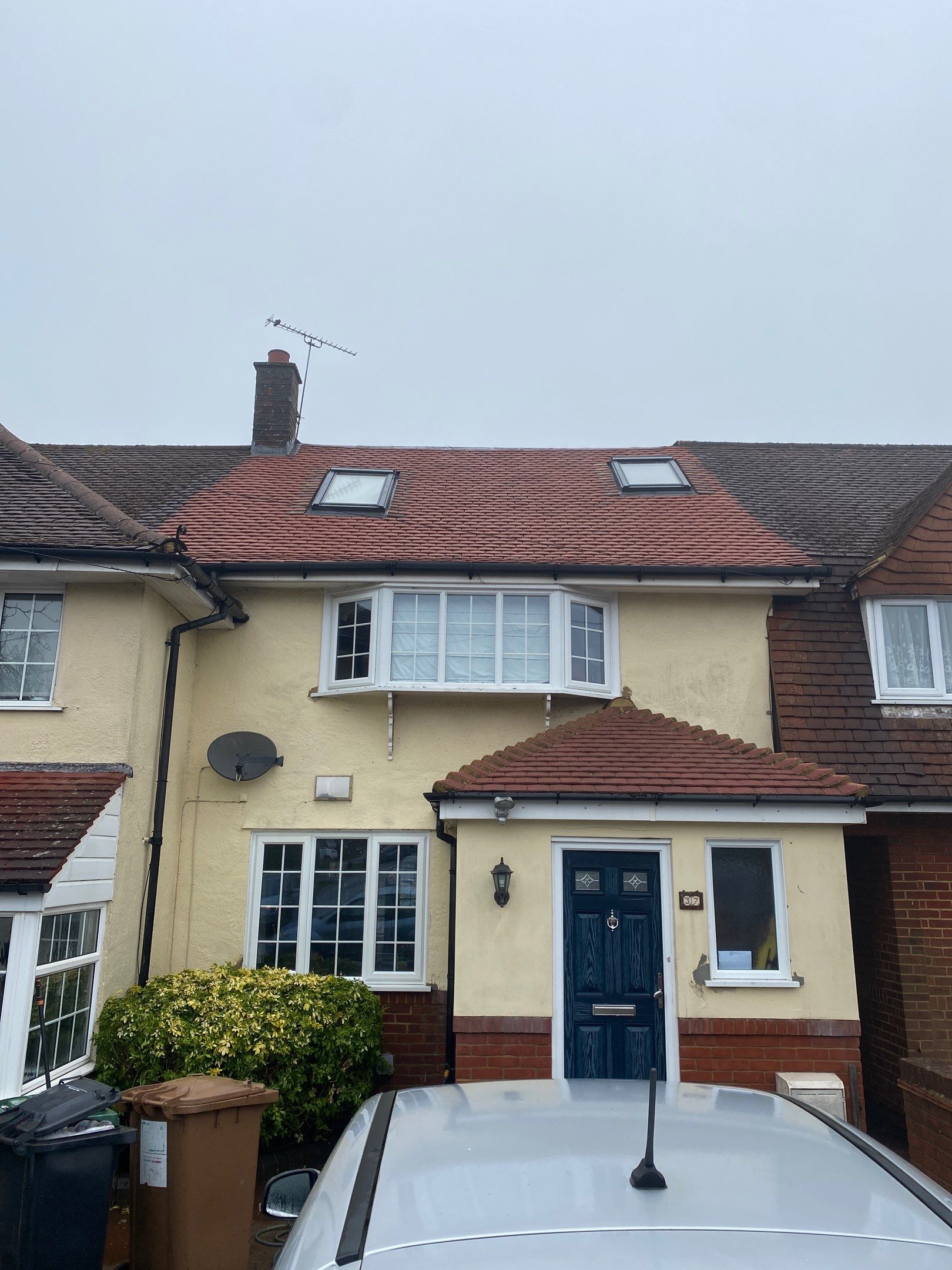 Roof Clean and Biocide Treatment using Honda 15lpm Low Pressure Washing Machine by Ges Exterior Cleaning ltd