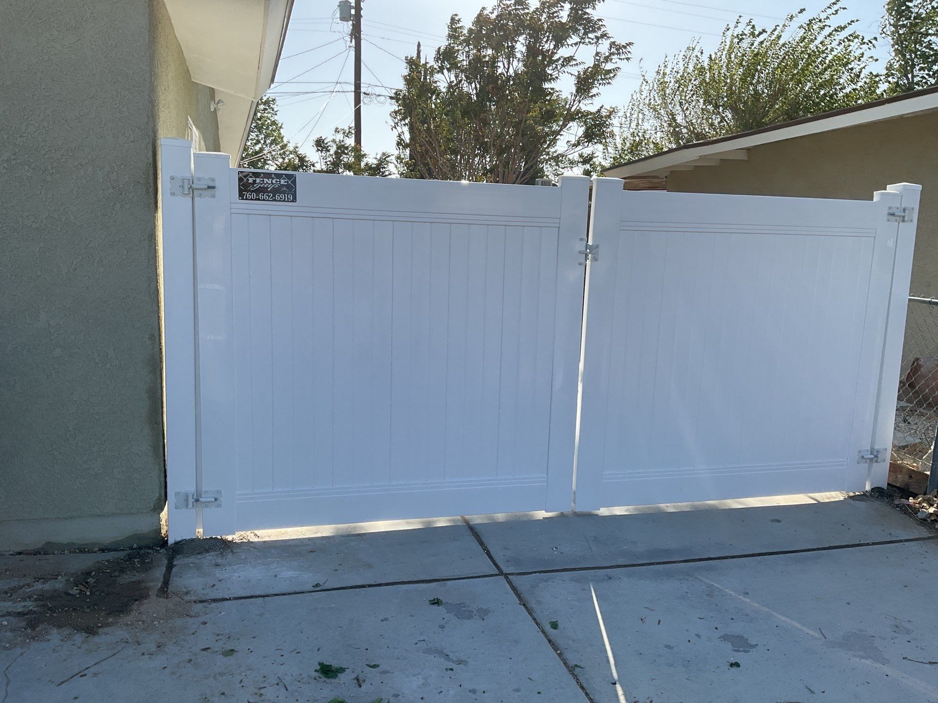 Fence Installation using Wrought Iron by Fence Guys Inc.