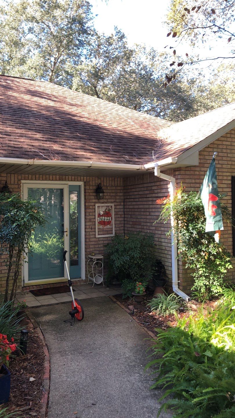 Seamless Gutter Installation using K-Style Seamless Gutters and LeafBlaster Pro Gutter Guards by Gutter Professors