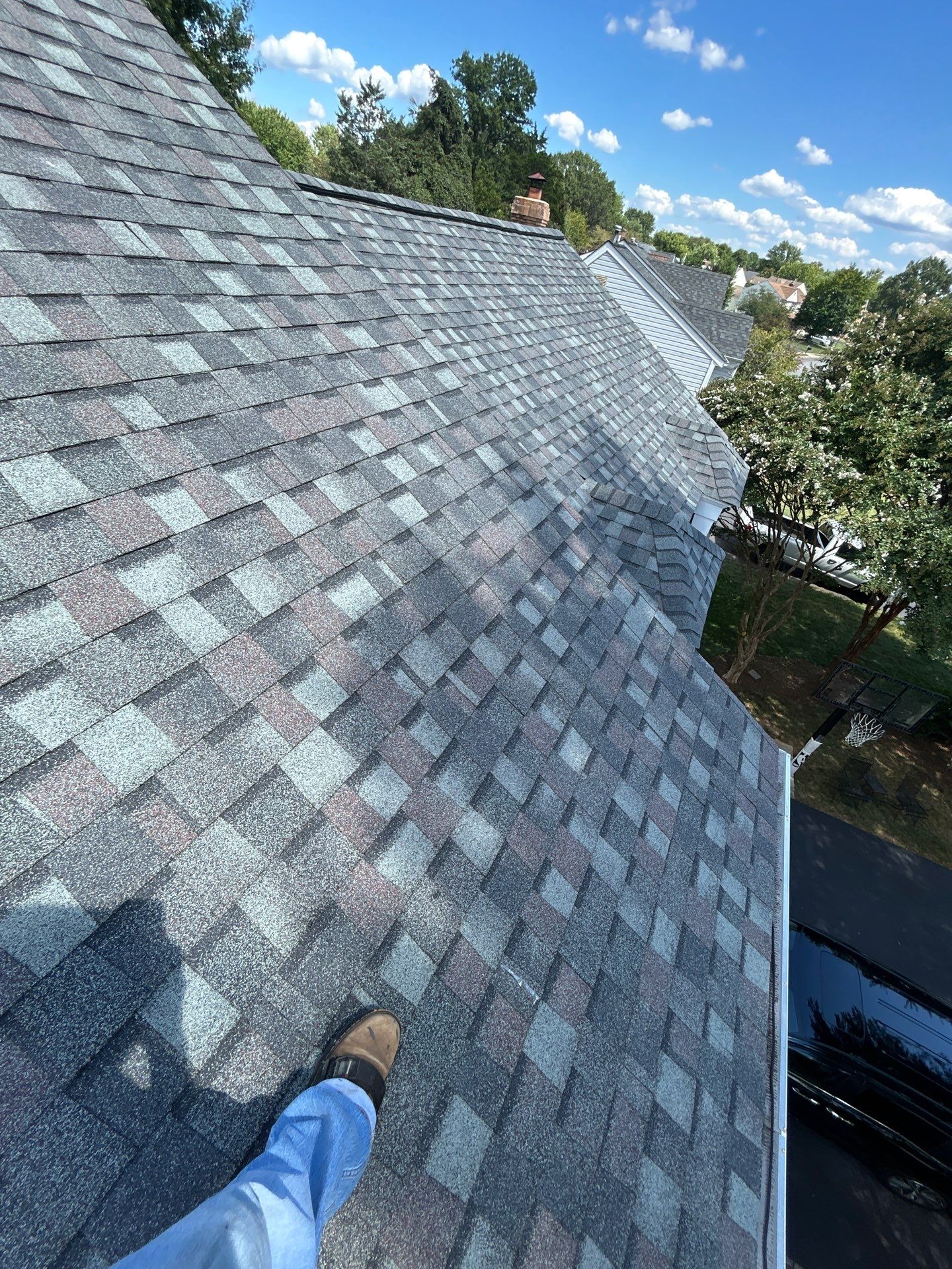 Manassas: Residential Roof Replacement with CertainTeed Landmark Pro in Colonial Slate  by RM Banning, Inc.