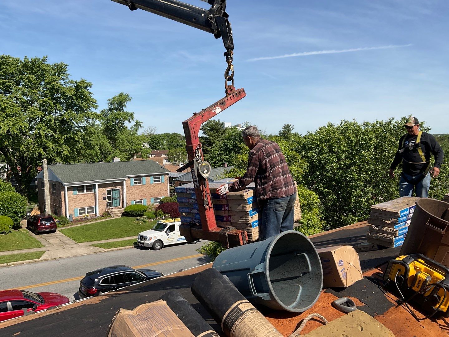 Residential Roofing Installation using CertainTeed Shingles by Alpha Design Services