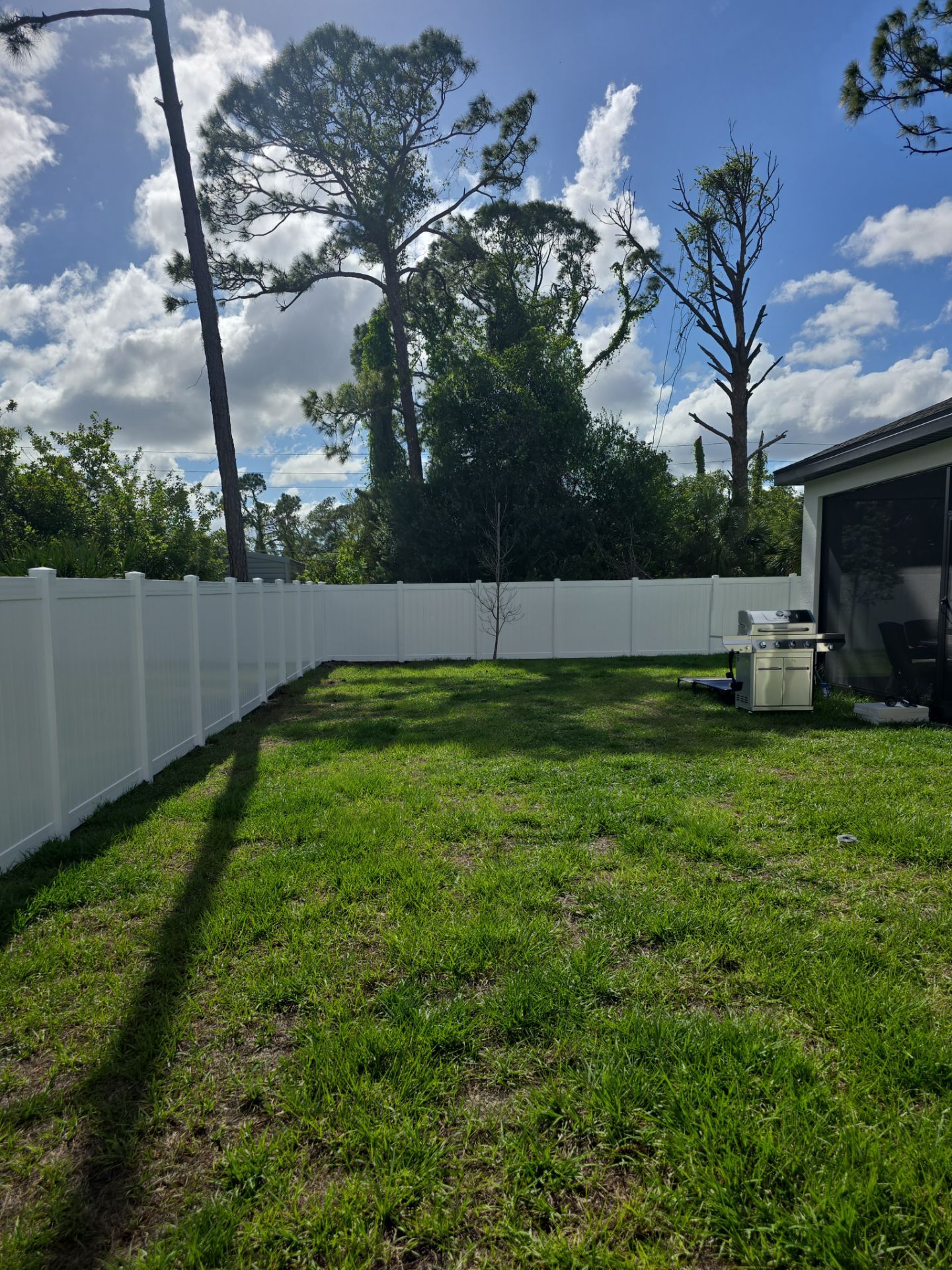 Vinyl Install in North Port by True Fence LLC