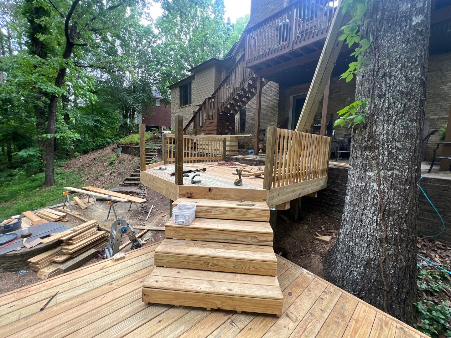 Riverchase - Tiered Deck by Pillar and Pine