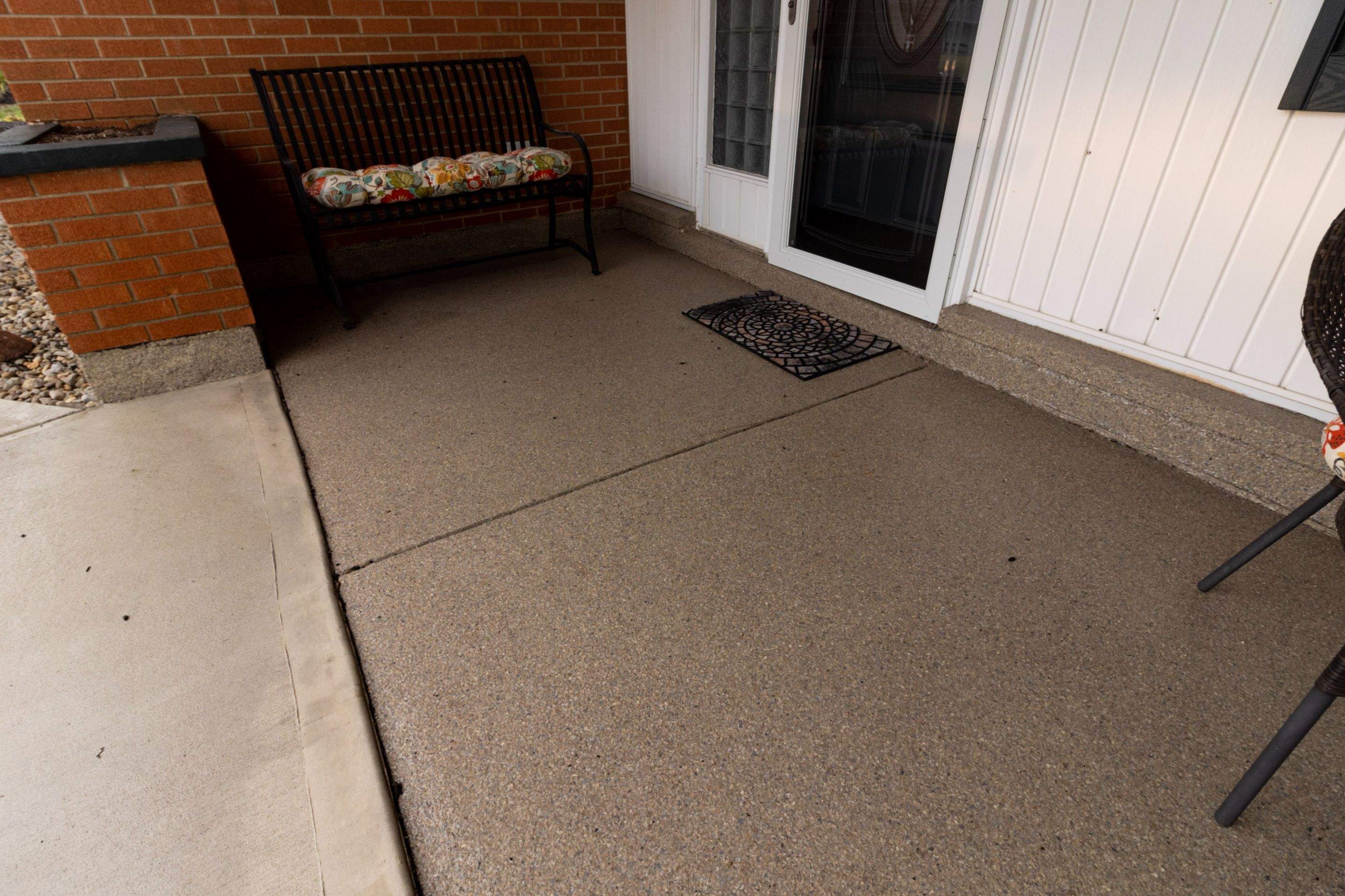 Patio Installation using Flint by Your1DayFloor.com