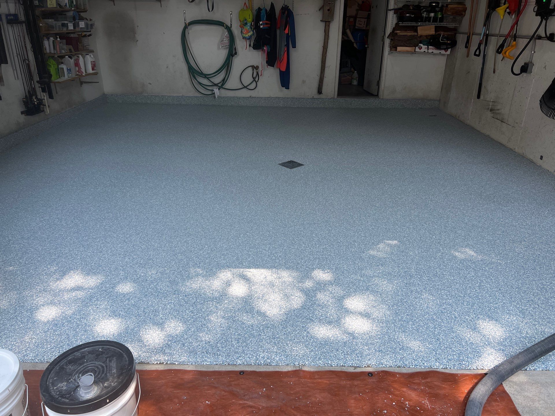 Garage Upgrade: Durable Epoxy Flake Floor” by Gordon Painting