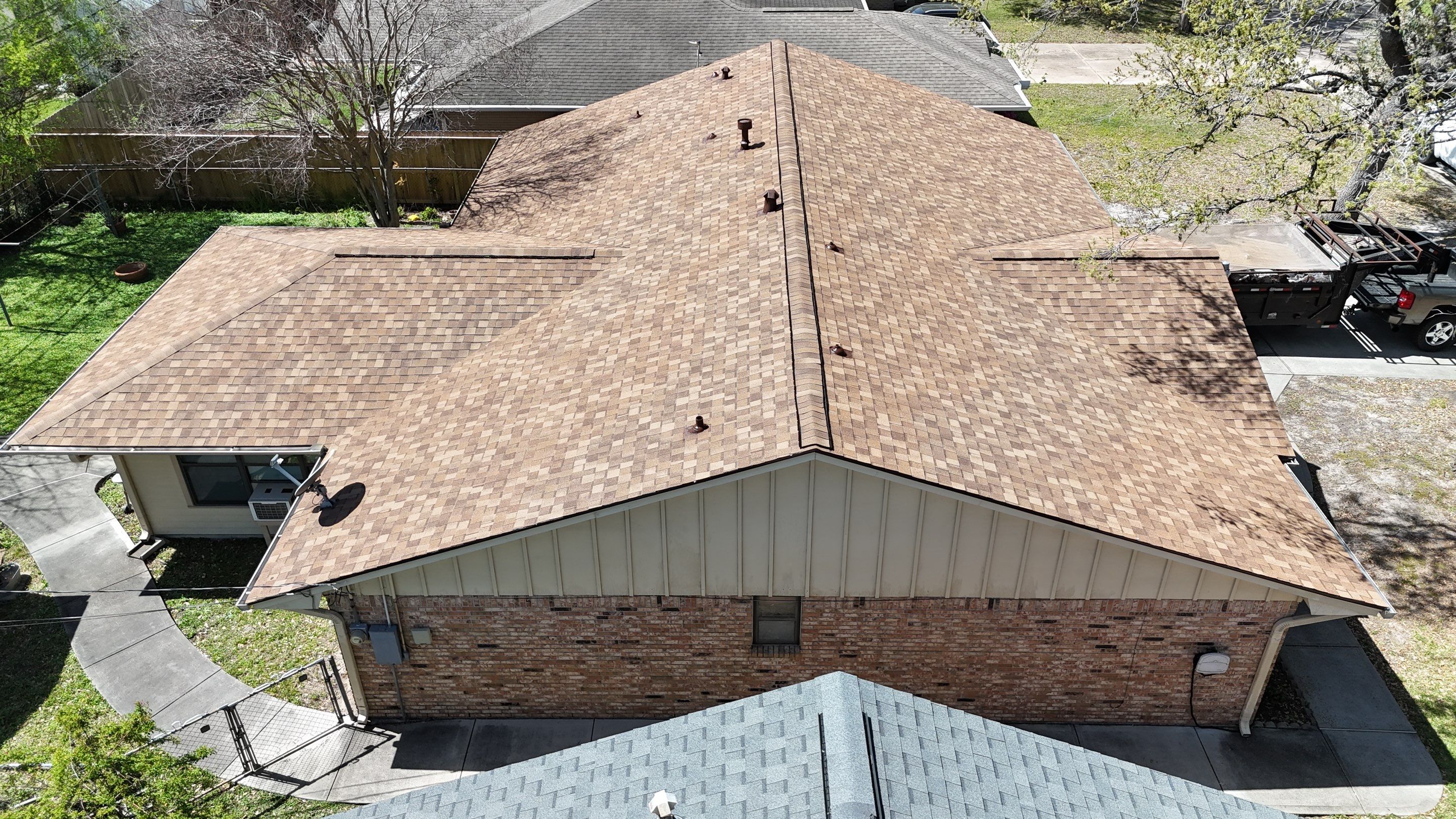 Houston Roof Install by Modern BYLT Roofing & Construction