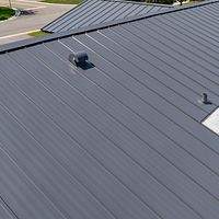 24ga 1" Nail-Strip Charcoal Gray  by Total Roofing System The Metal Roof Experts
