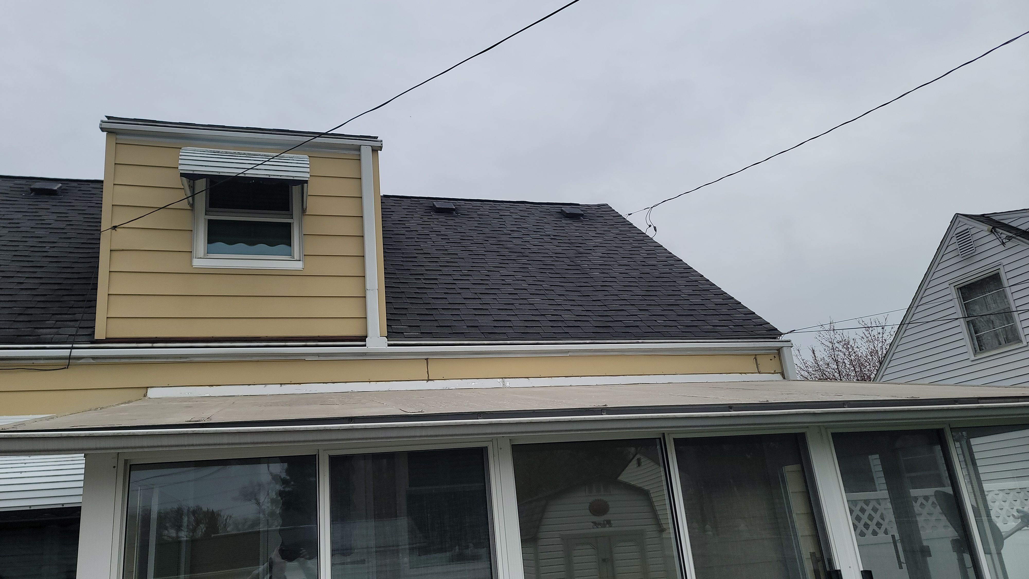 Atlas Pinnacle, Color, Black Shadow, Drip Edge, Color, White by Eagle Eye Roofing