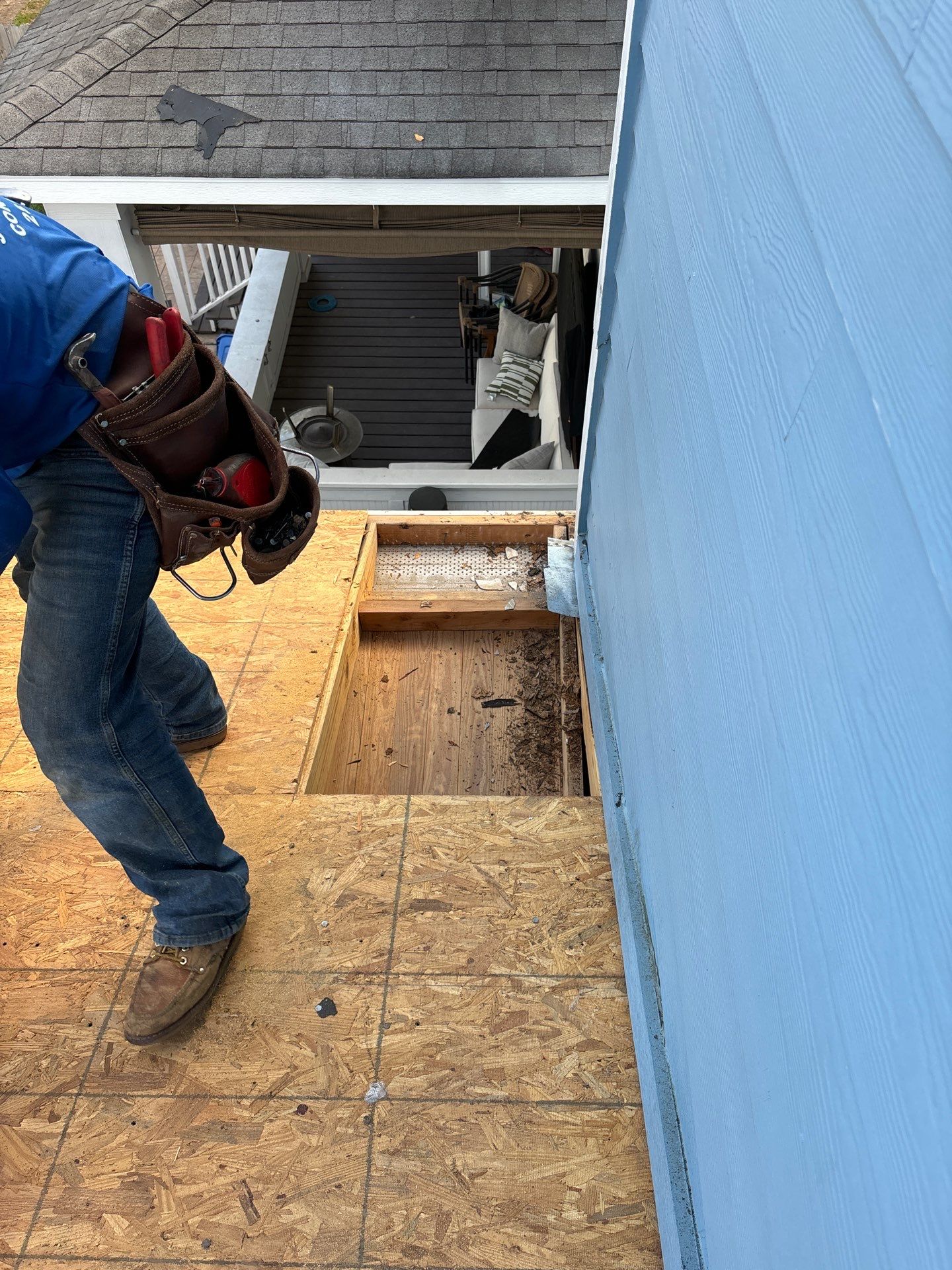 Residential Roofing Installation using Owen's Corning Duration (Lifetime) Shingles by Roof Repair Company