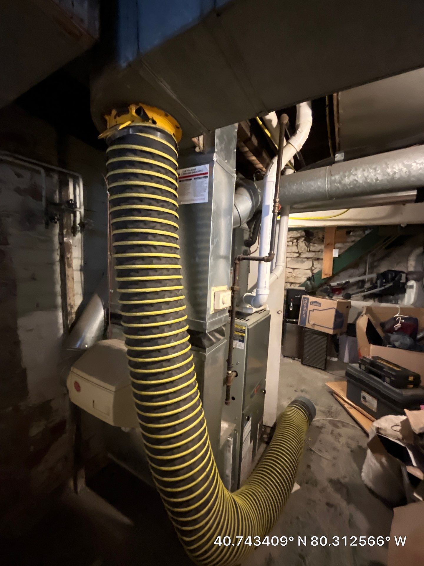 Air Duct Cleaning With a Vacuum Truck in New Brighton, PA by Superior Air Duct Cleaning