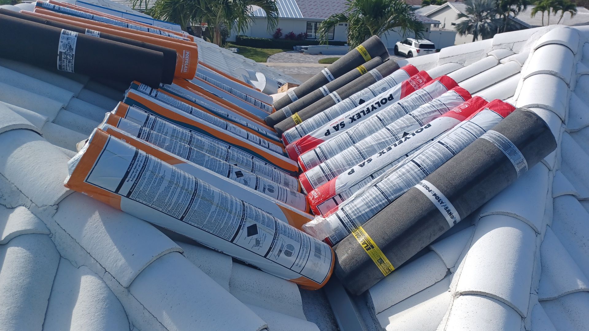 Residential Roofing Installation using 1" Nail strip metal roof by BLUES BROTHERS ROOFING