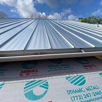 24ga 1" Nail-Strip Mill Finish by Total Roofing System The Metal Roof Experts