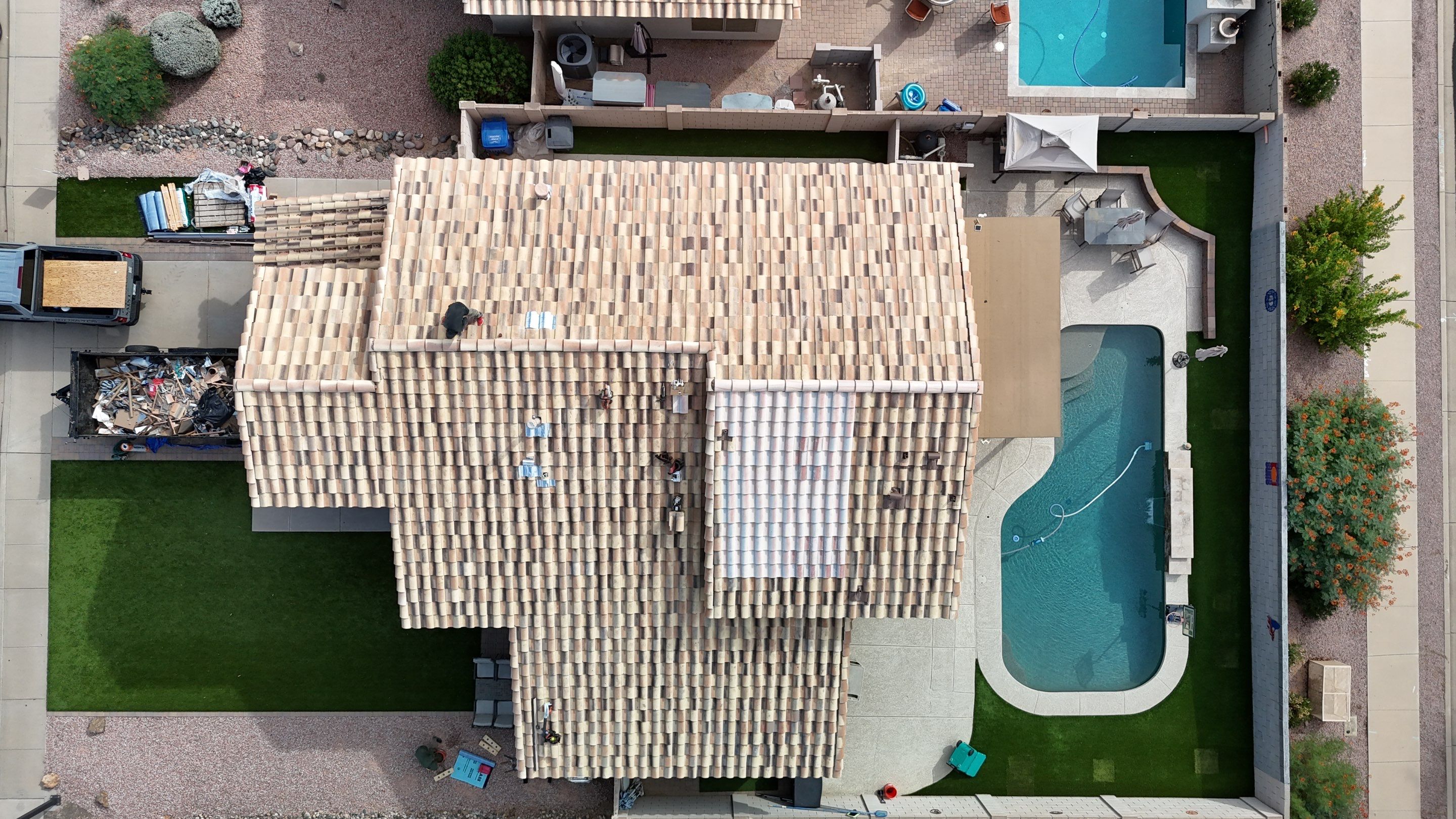 Project in Mesa, AZ by Saint Roofing