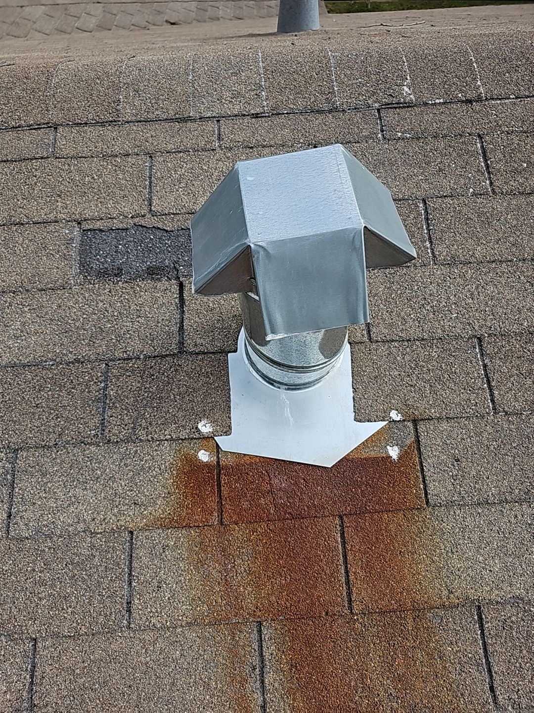 "Full Roof Replacement Due to Hail and Water Damage – Before & After" by road roofing llc