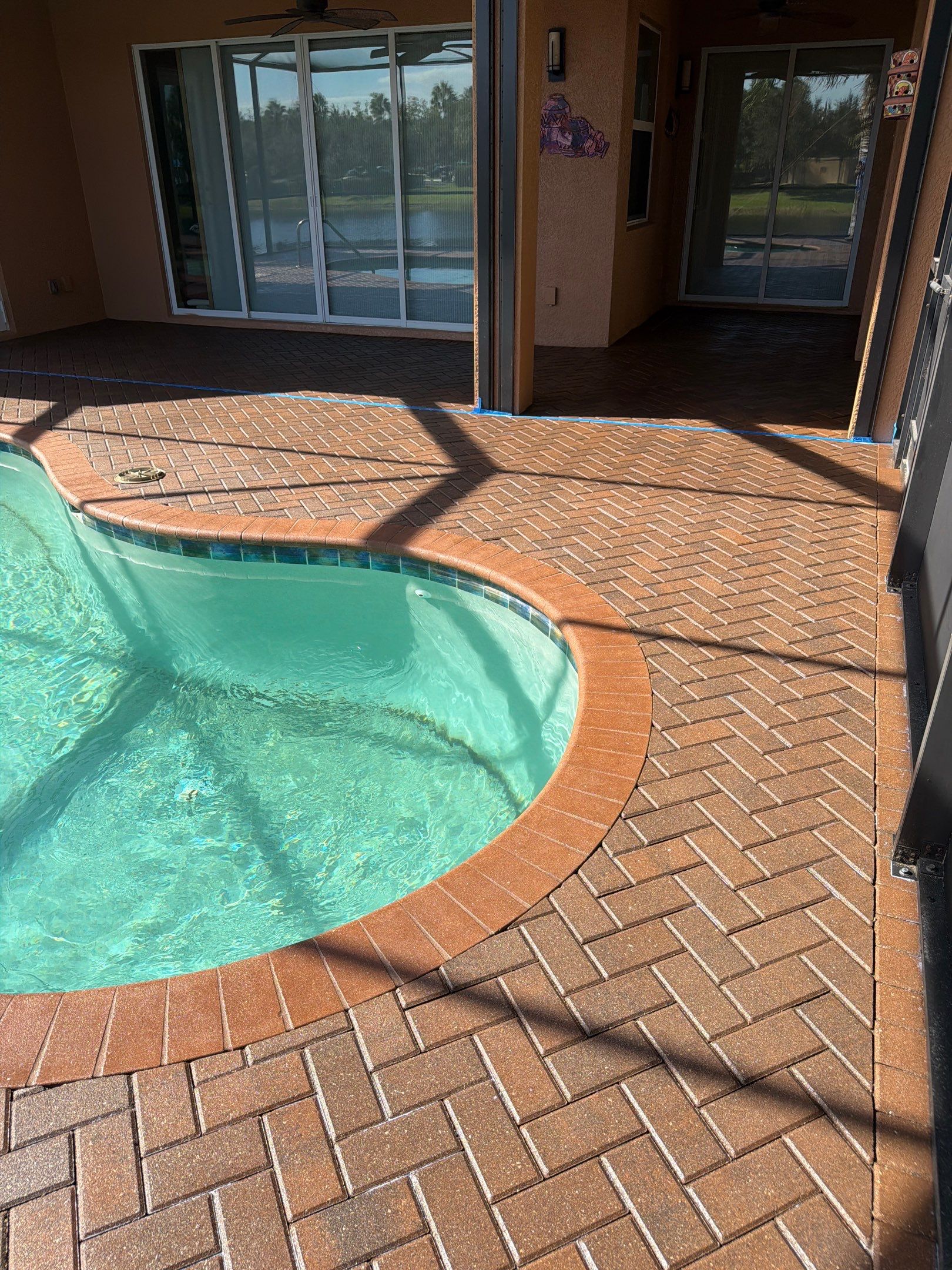 Valencia Lakes Paver Stripping and Sealing for Full Residential Property by Supreme Paver Experts