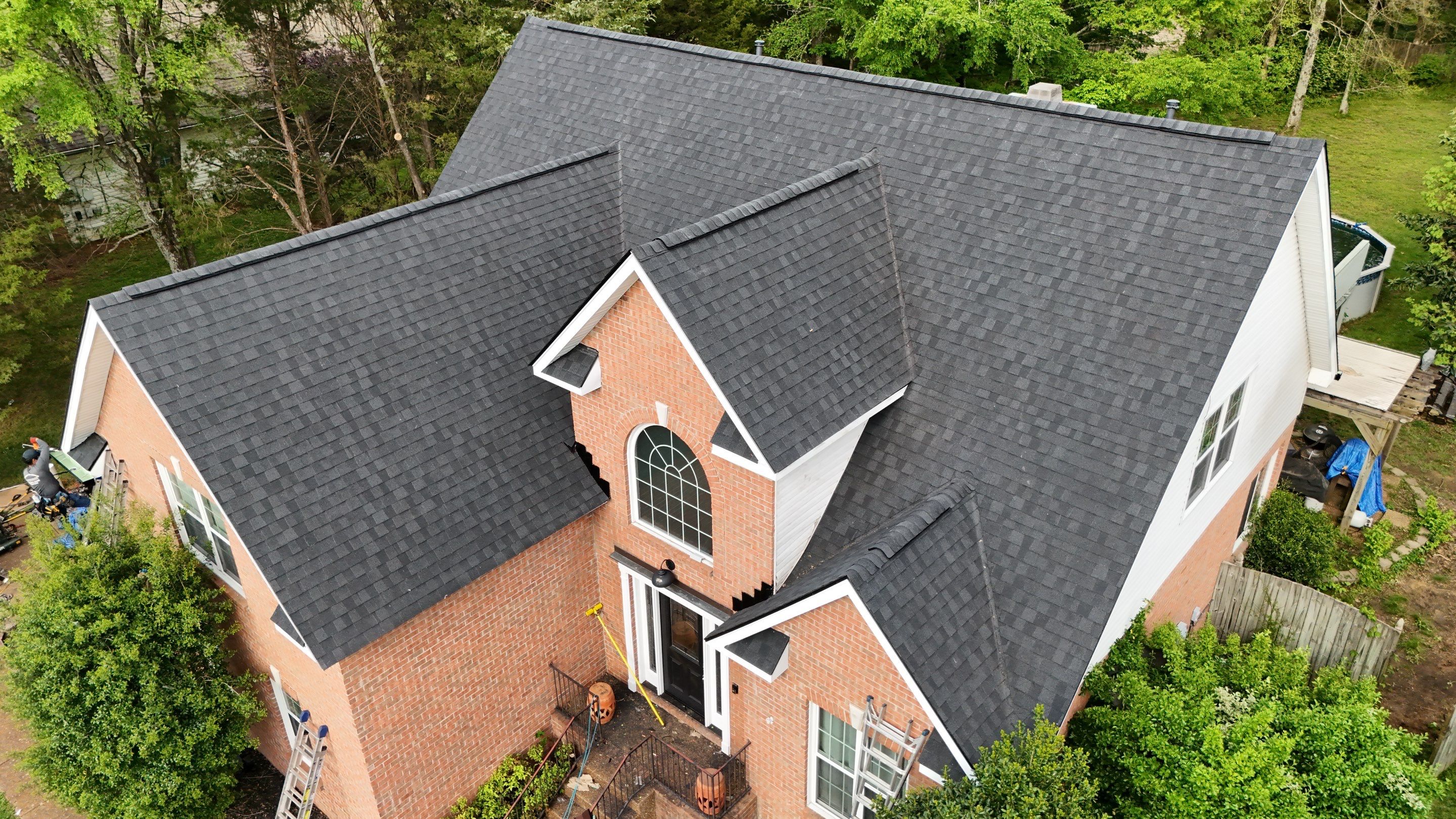 Charcoal Black Re-Roof by Royal House LLC