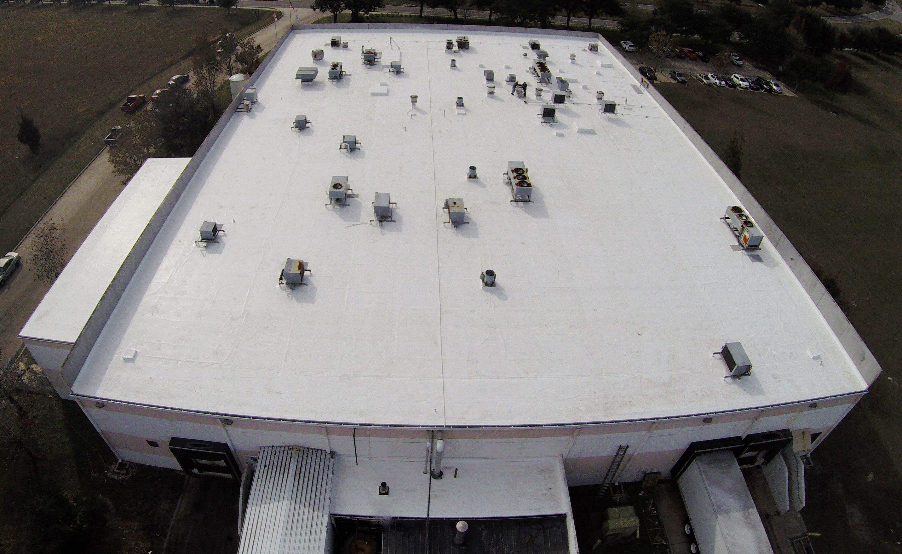 Industrial Food Production Facility – GAF 50 Mil TPO | 20-Year NDL Warranty | Major Rooftop Equipment Cleanup by Gold Key Roofing