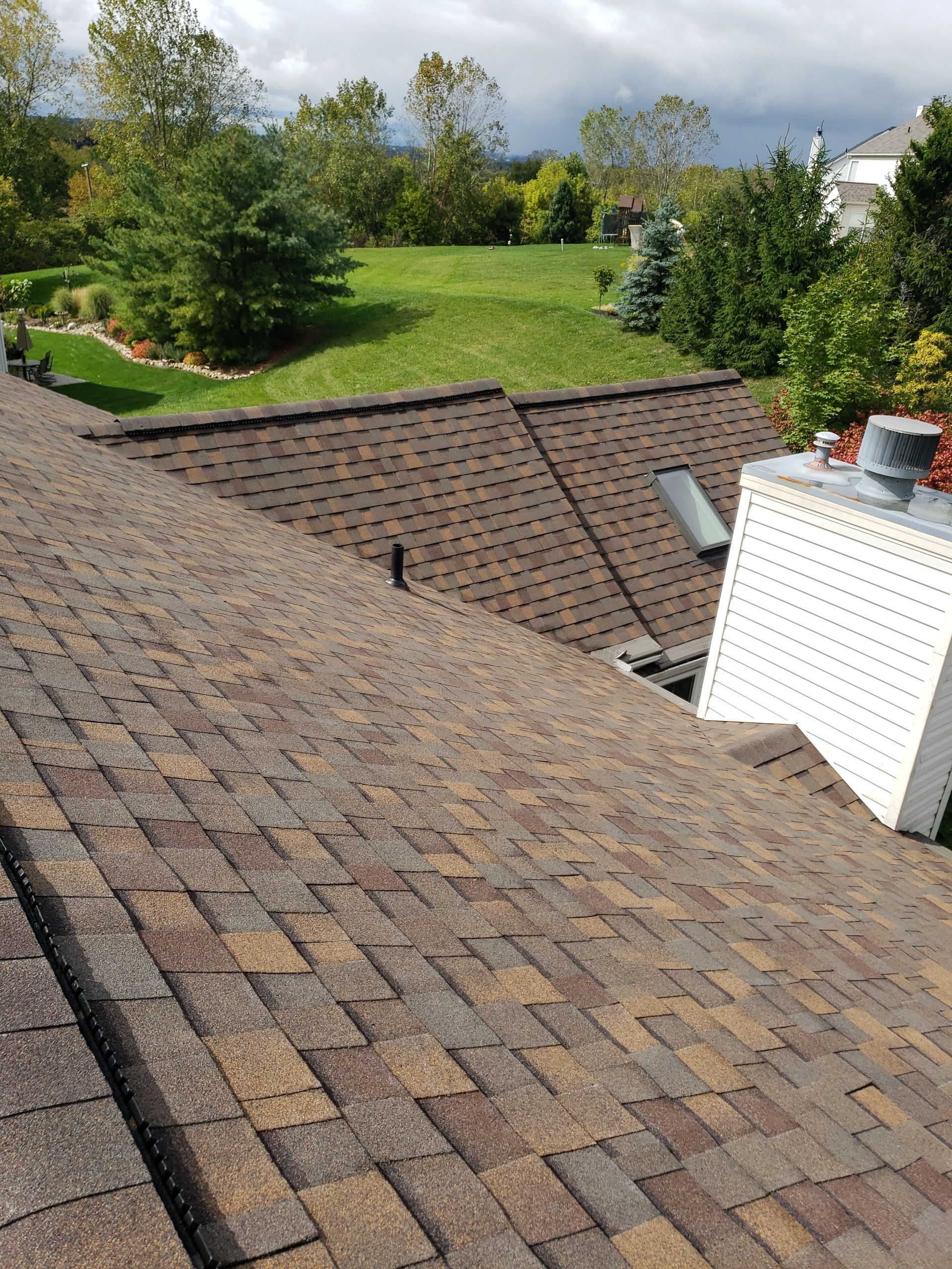 ATLAS PINNACLE COLOR: COPPER CANYON DRIP EDGE: MUSKET BROWN by Eagle Eye Roofing