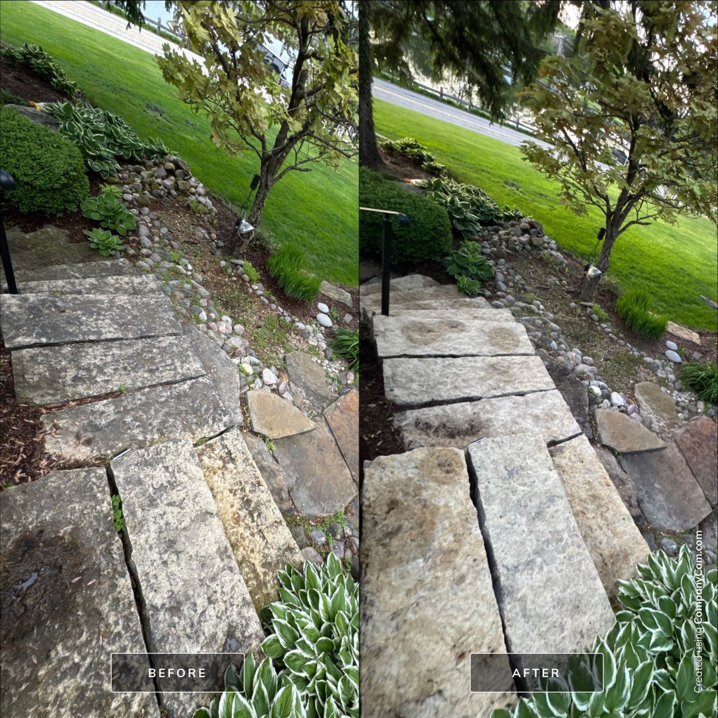 Project in Algonquin by Simmons Power & Soft Washing