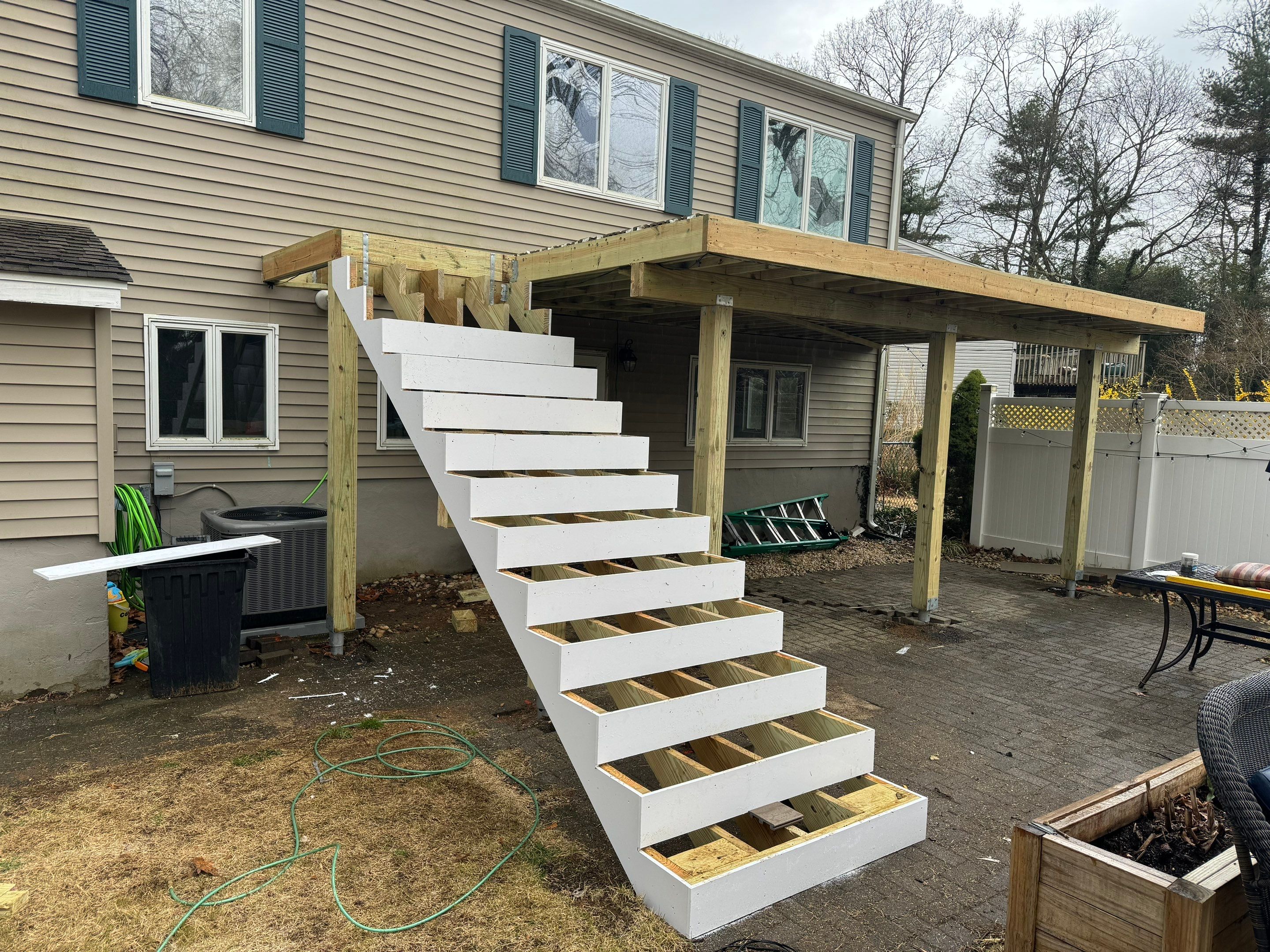 New deck in Middletown by deck guardian