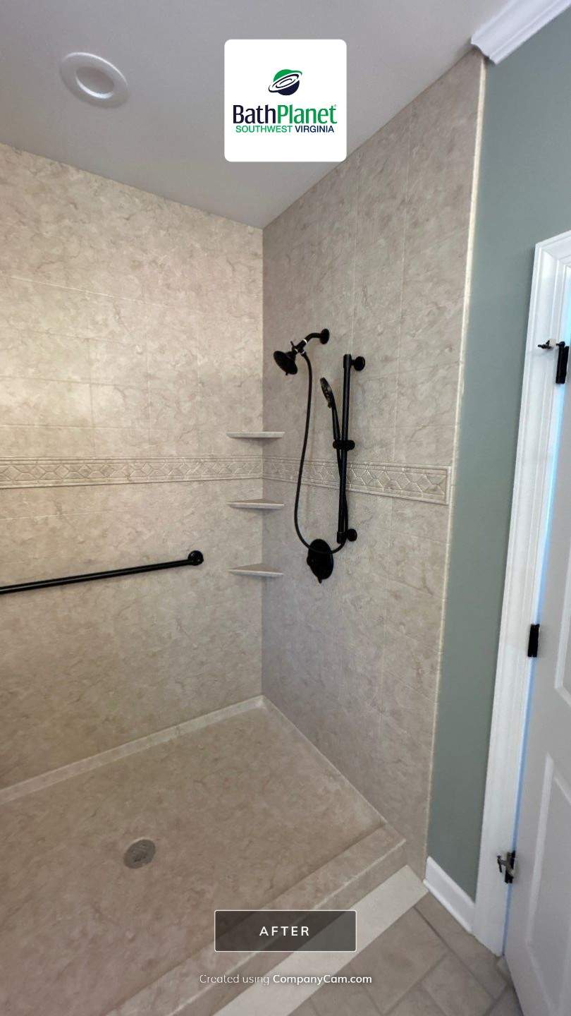 Shower Upgrade by BathPlanet SW Virginia