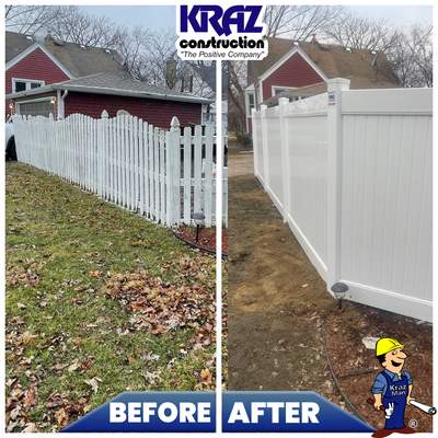 Vinyl Fence Replacement/Installation