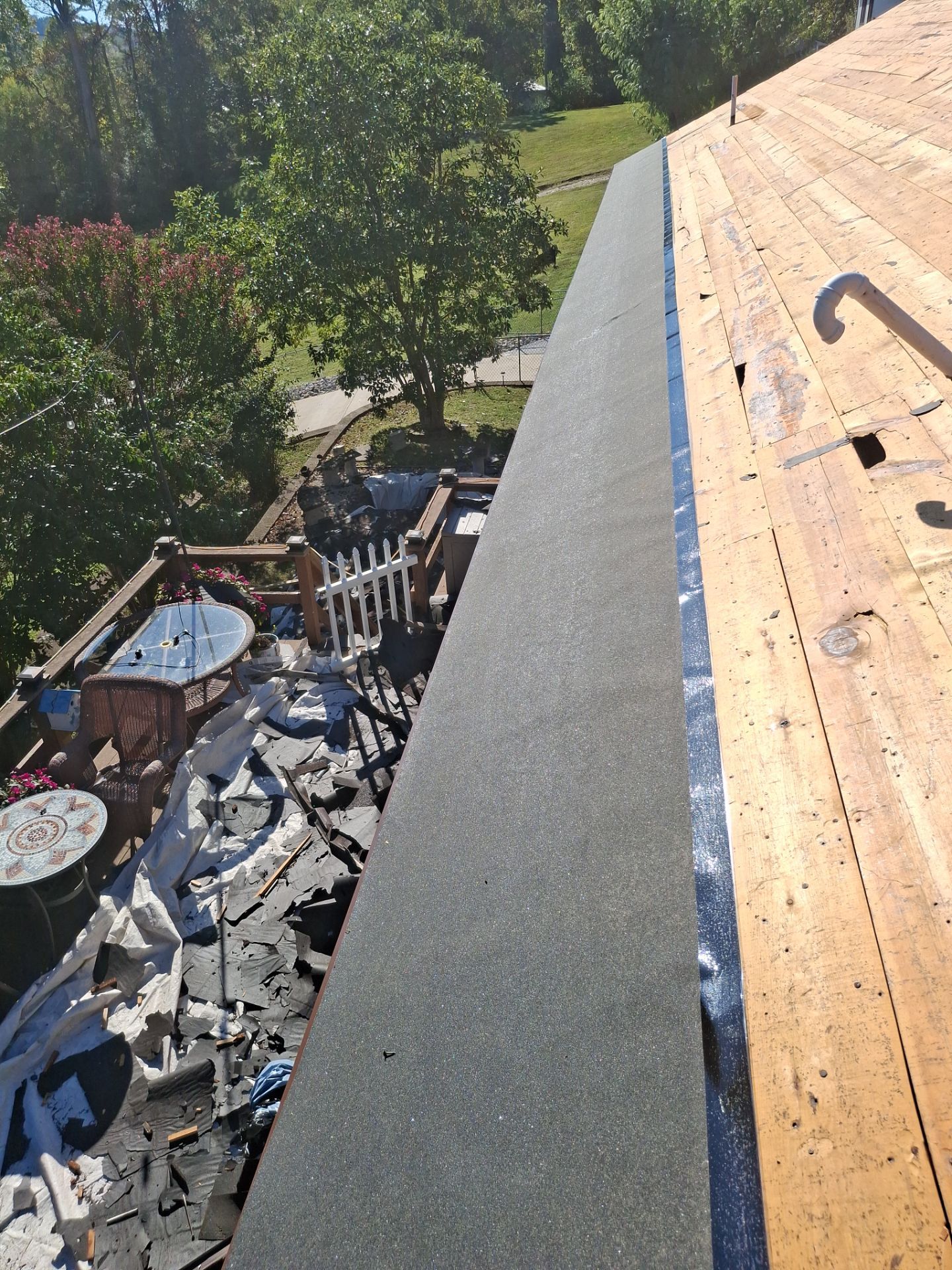 Residential Roofing Installation using Metal by Rainstoppers Roofing