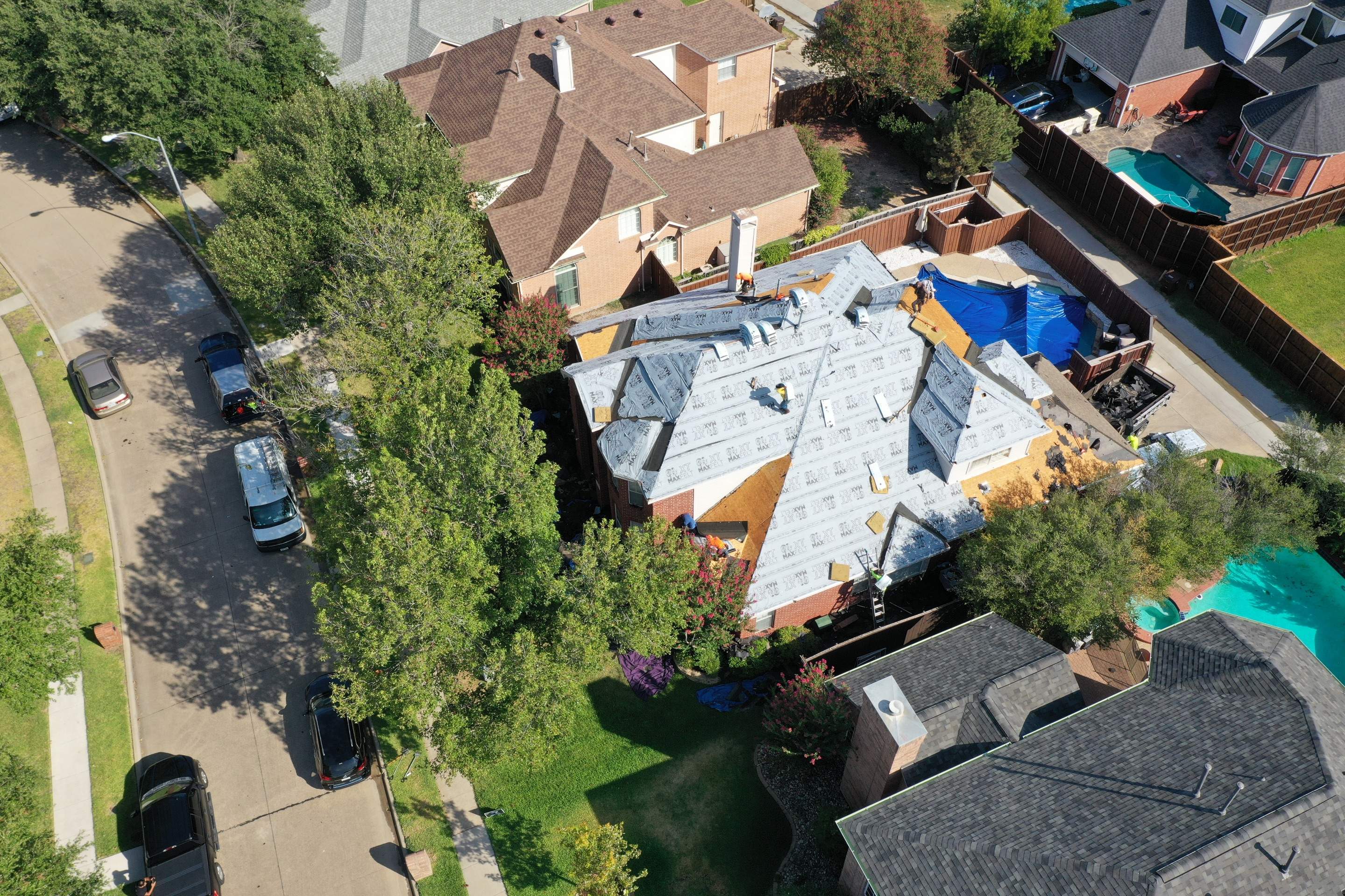 Residential Roofing Installation using IKO Dysnasty Class3 Summit Gray by Eminent Roofing & Auto Hail Repair
