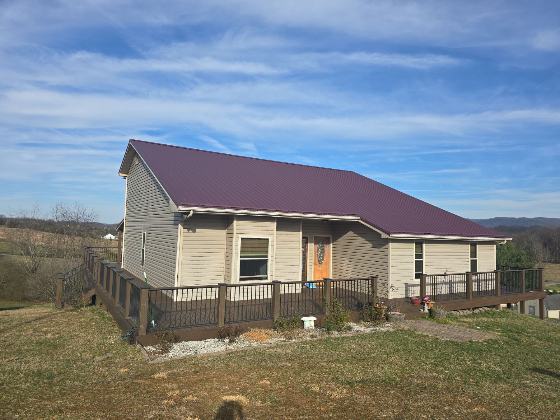 Burgundy Frost by Omnia Roofing
