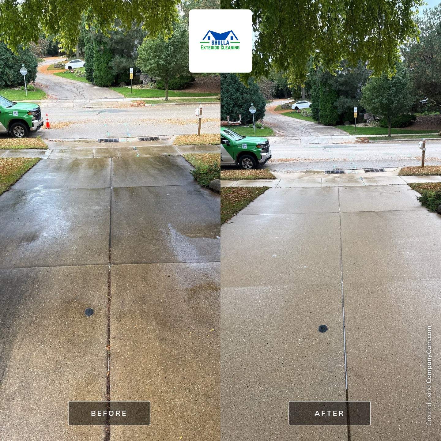 House Wash and Driveway Clean by Shulla Exterior Cleaning