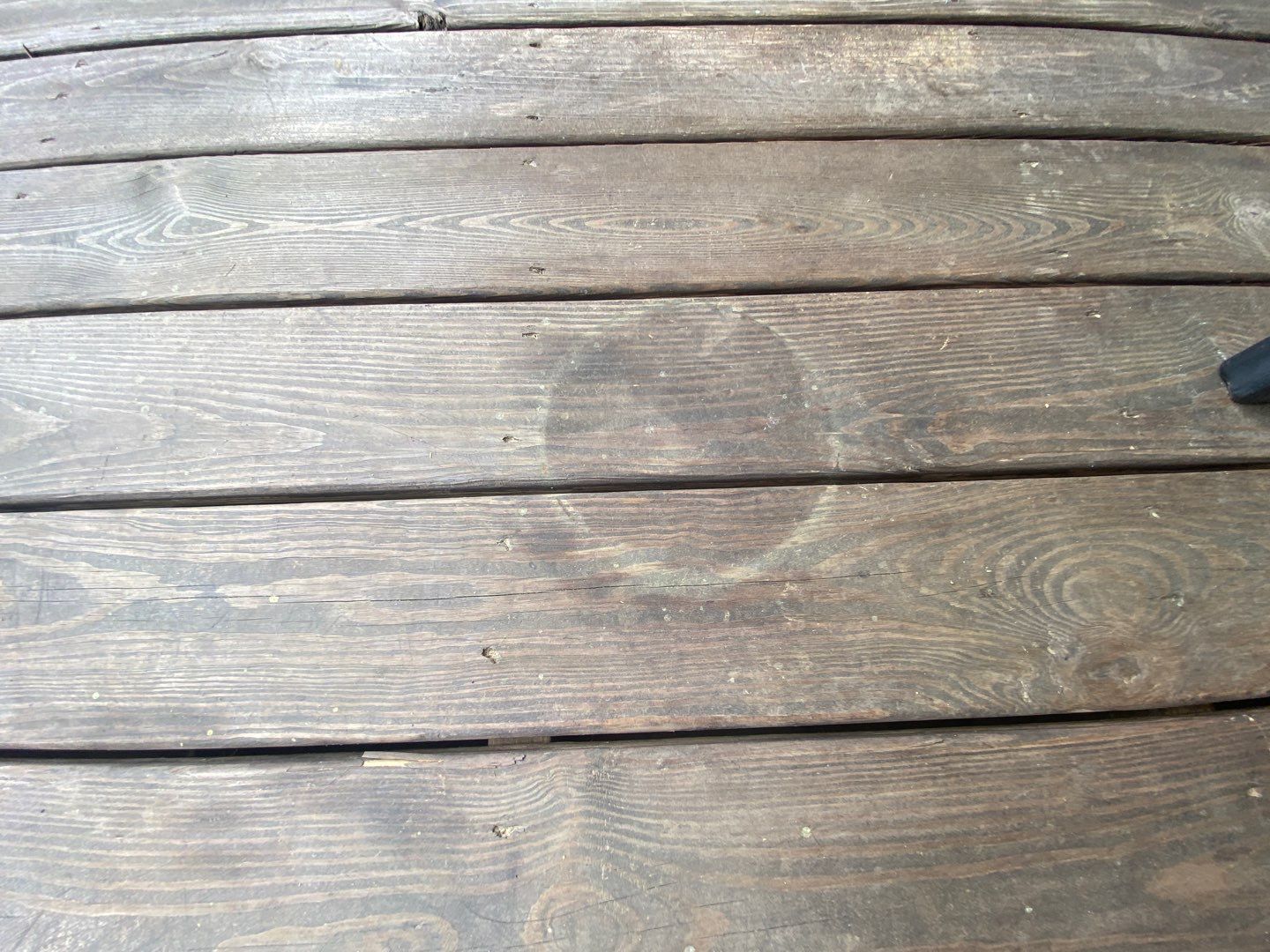 Weathered Deck using Wood Sealant by DuraSeal