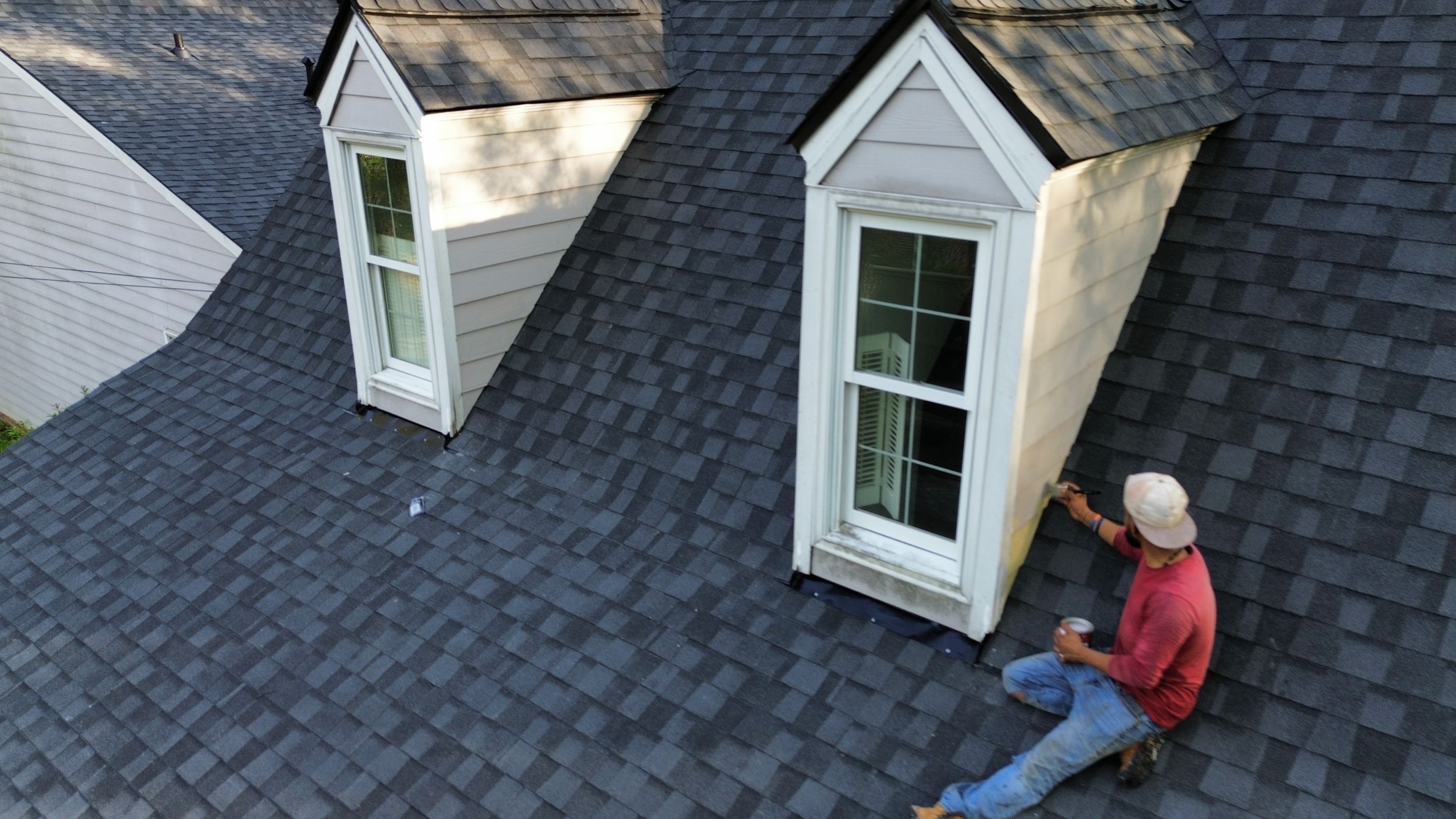 Atlanta, GA Roof Replacement CertainTeed Landmark Pro Max Def Moire Black by Reset Roofing