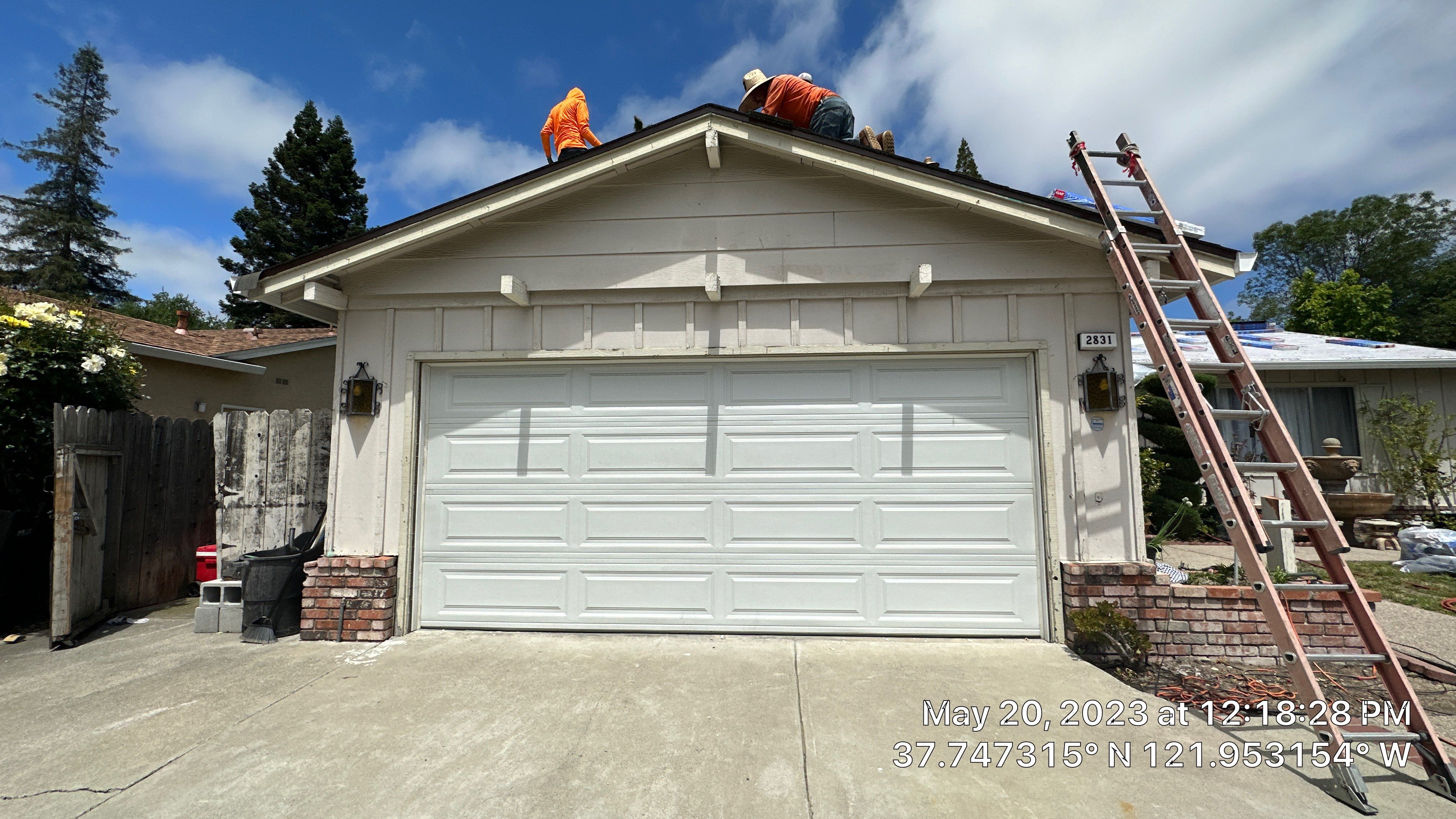 Exterior painting at San Ramon  by Herrera’s Bay Area Painting inc.