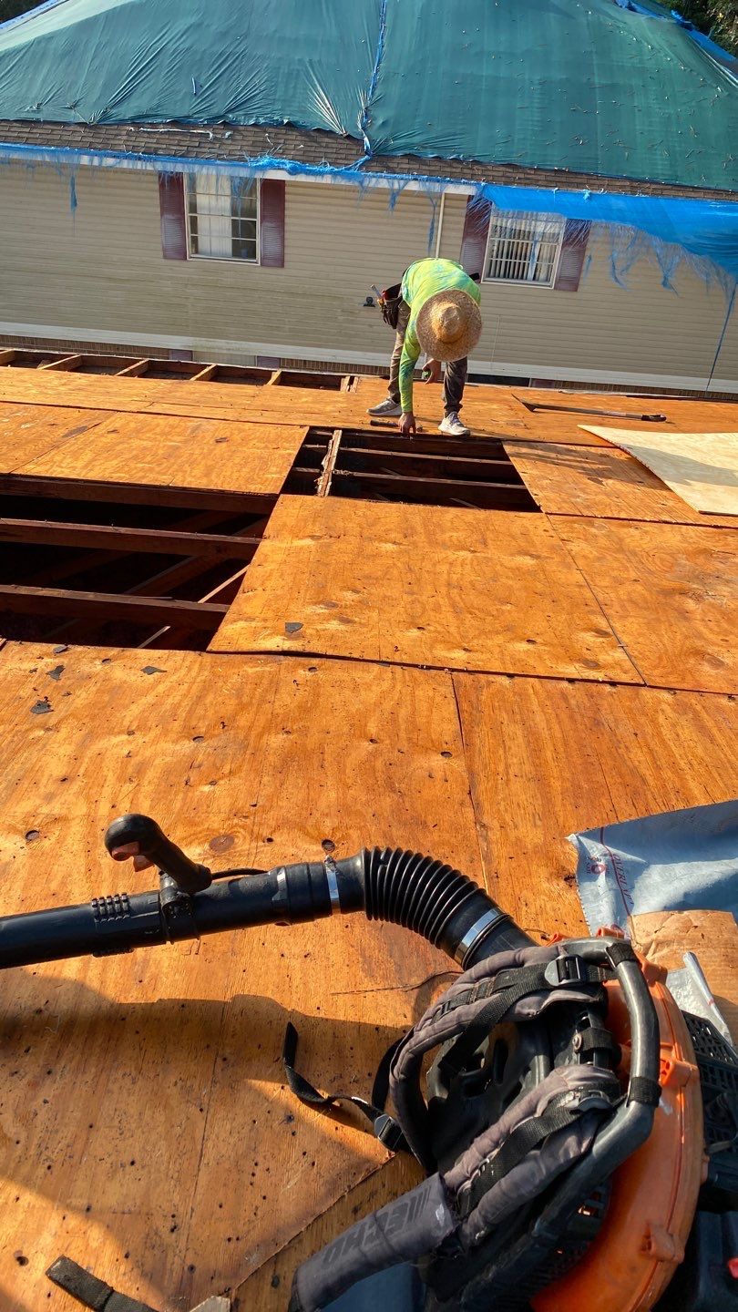 Residential Roofing Installation using Roof Replacement by American Roofing & Construction LLC