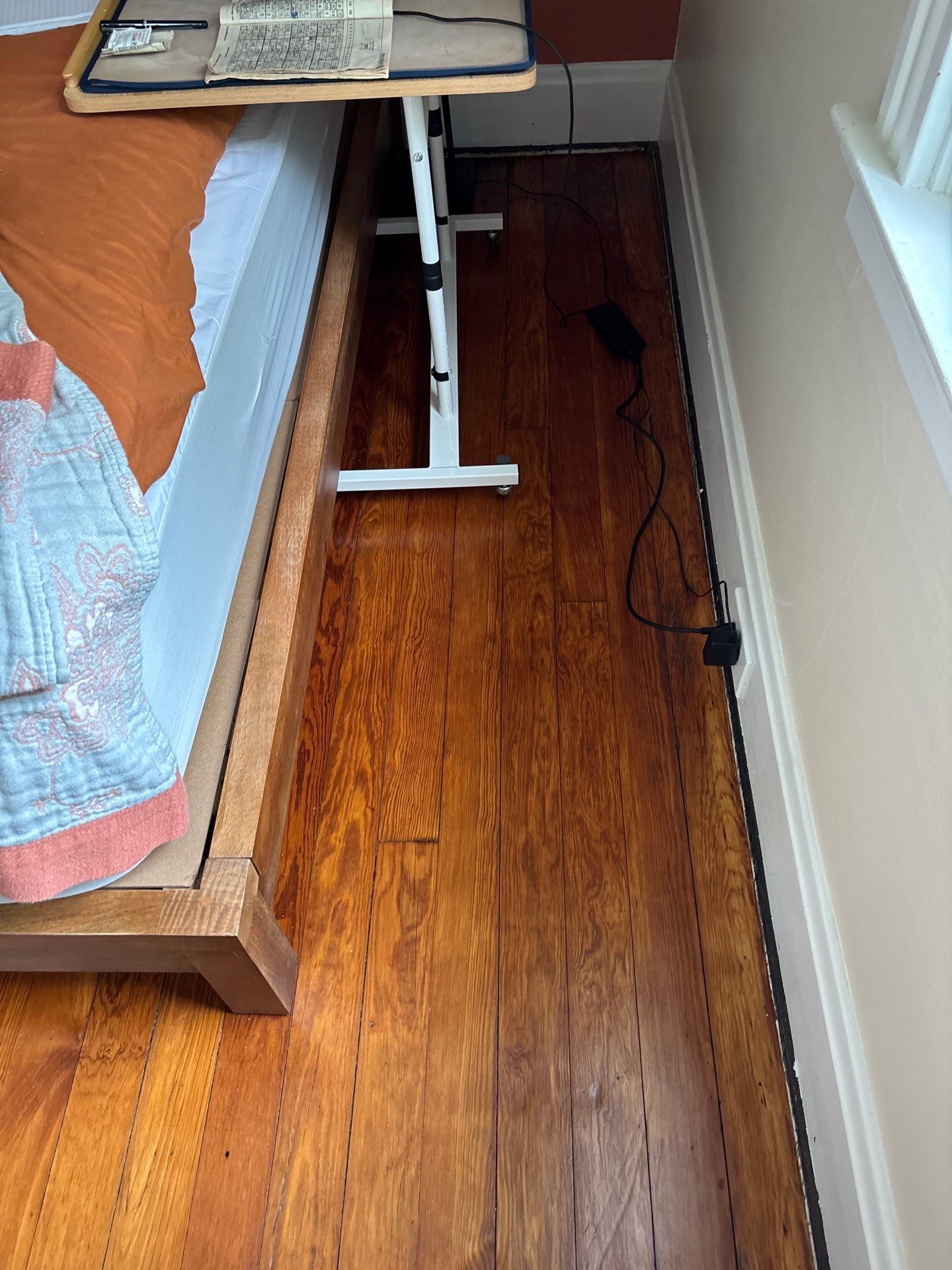 Refinished Honey Hardwood Flooring Throughout Latonia Home by Footprints Floors Kentucky