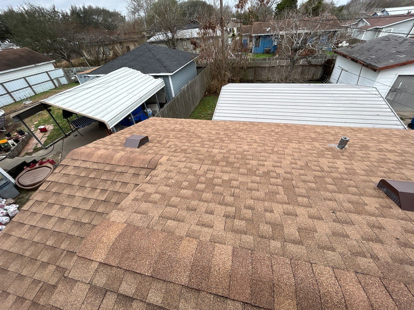 Residential Roofing Installation using GAF Natural Shadow by Lighthouse Roofing