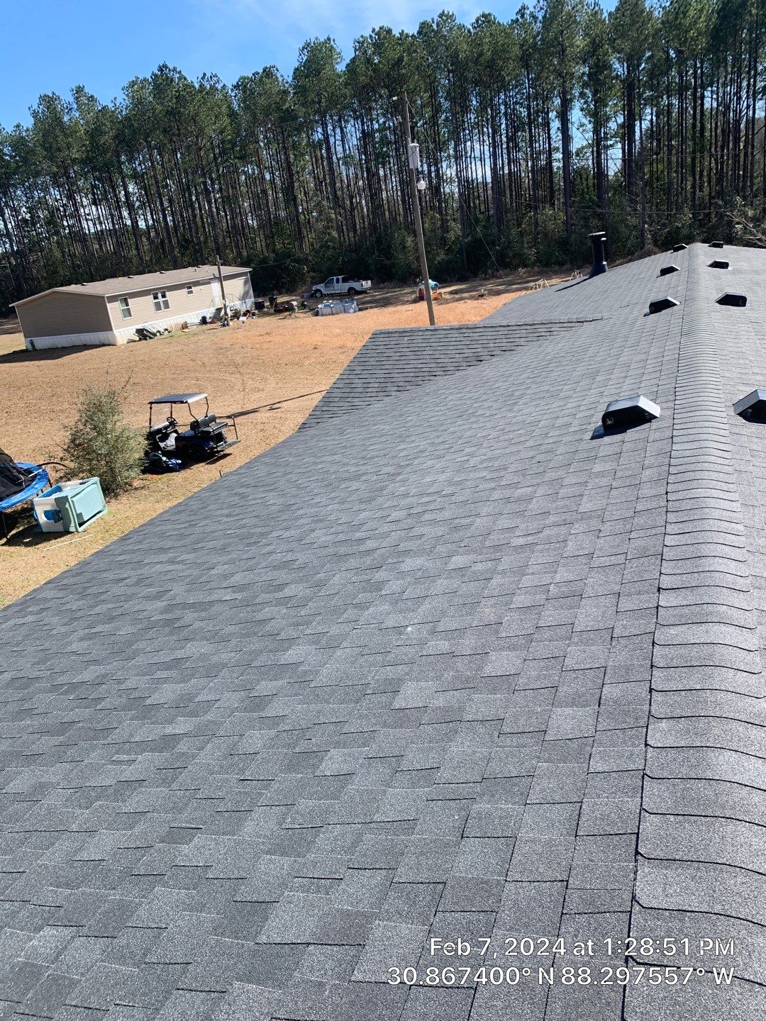 Roof replacement: 8455 Jack Williams Rd • Wilmer, AL 36587 by American Roofing & Construction LLC