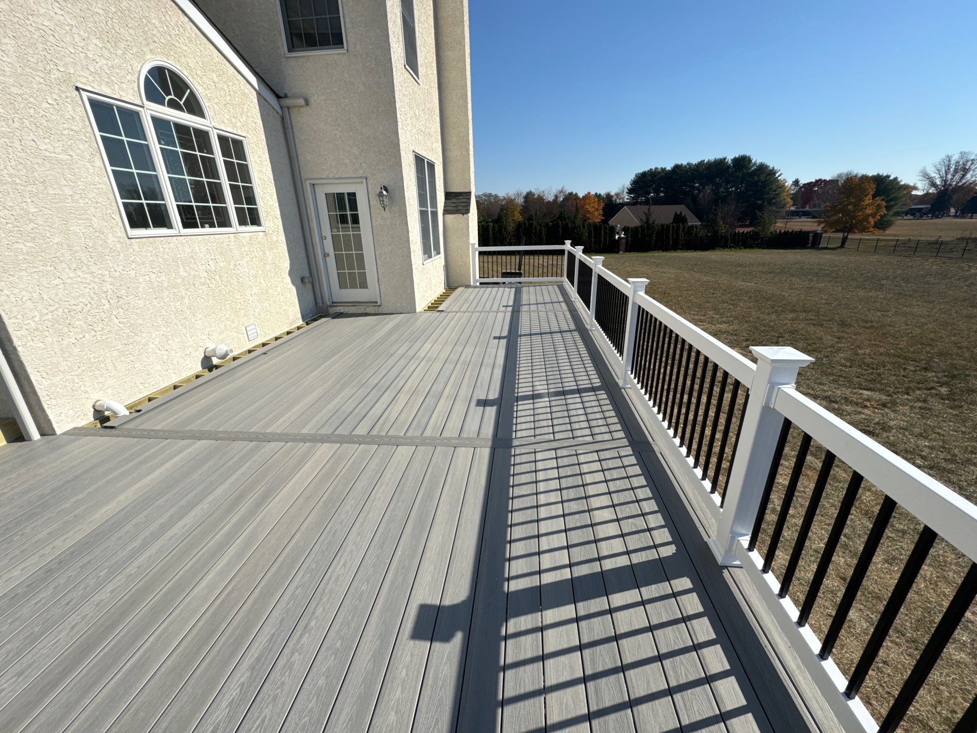 New Deck using Deckorators Venture - Color Saltwater by deck guardian