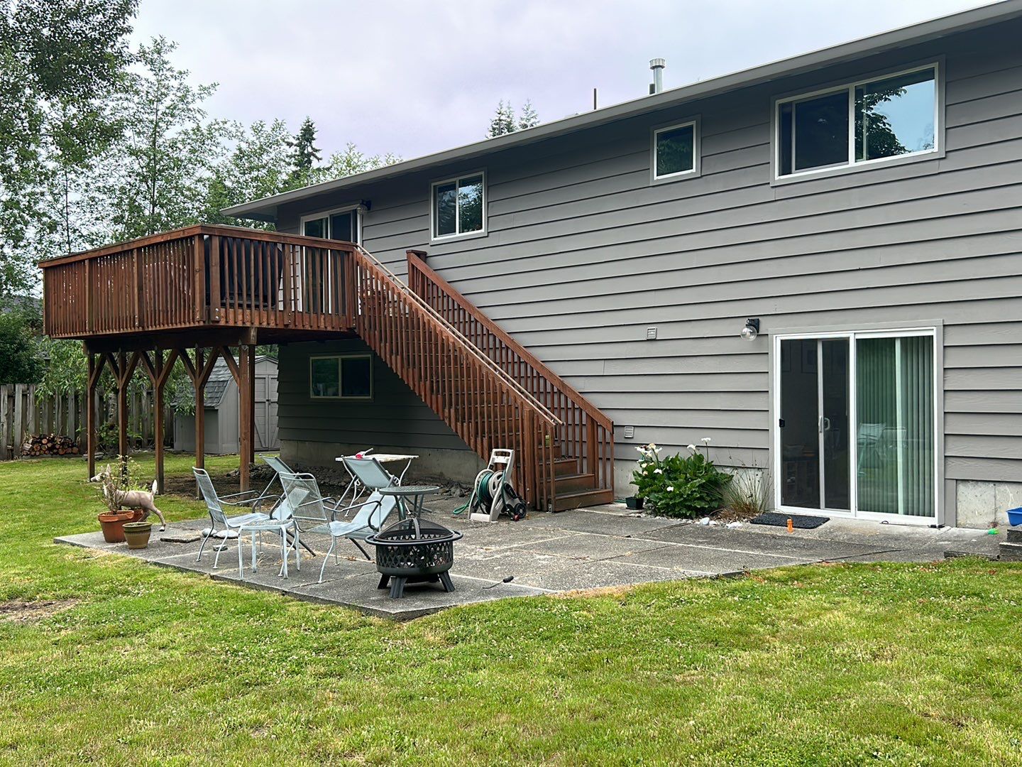 Chris | Stamped Concrete Patio, Walkway & Steps by Jireh Asphalt & Concrete Inc 