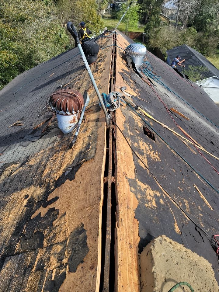 Residential Roofing Installation using Roof Replacement by American Roofing & Construction LLC