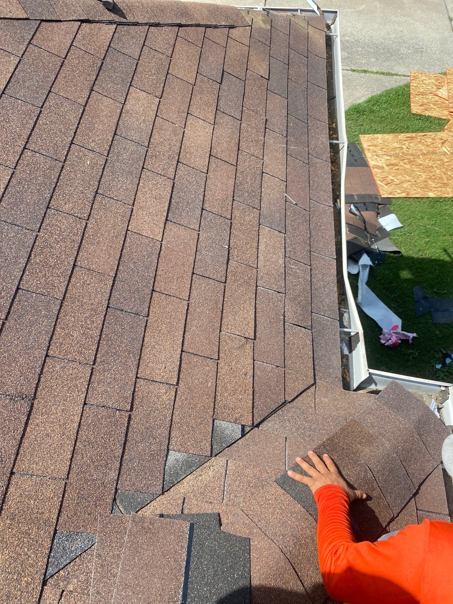 Residential Roofing Repair using Owen's Corning Duration (Lifetime) Shingles by Roof Repair Company