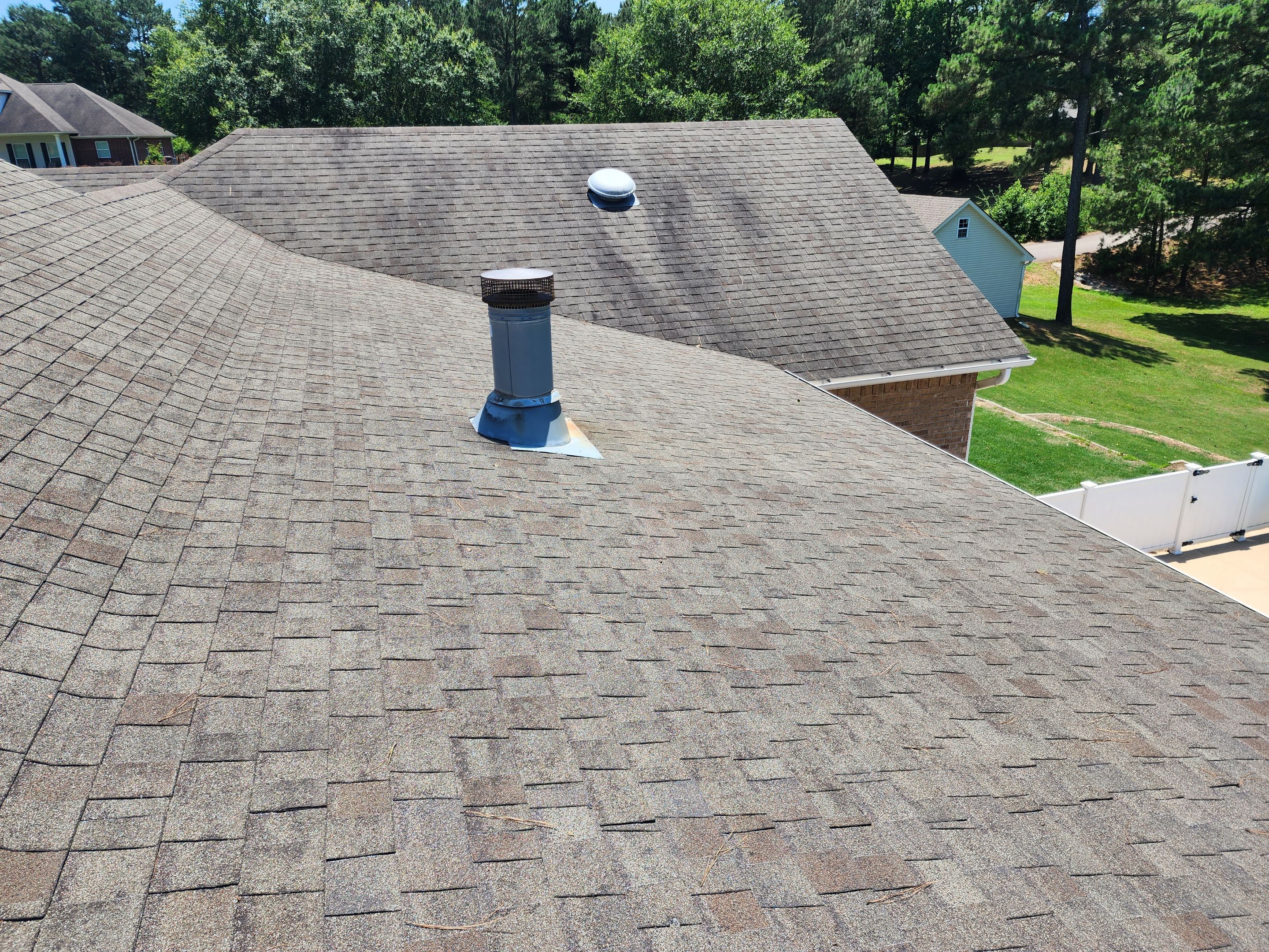 Residential Roofing Repair using Malarkey Highlander: Natural Wood by Hostetler Roofing