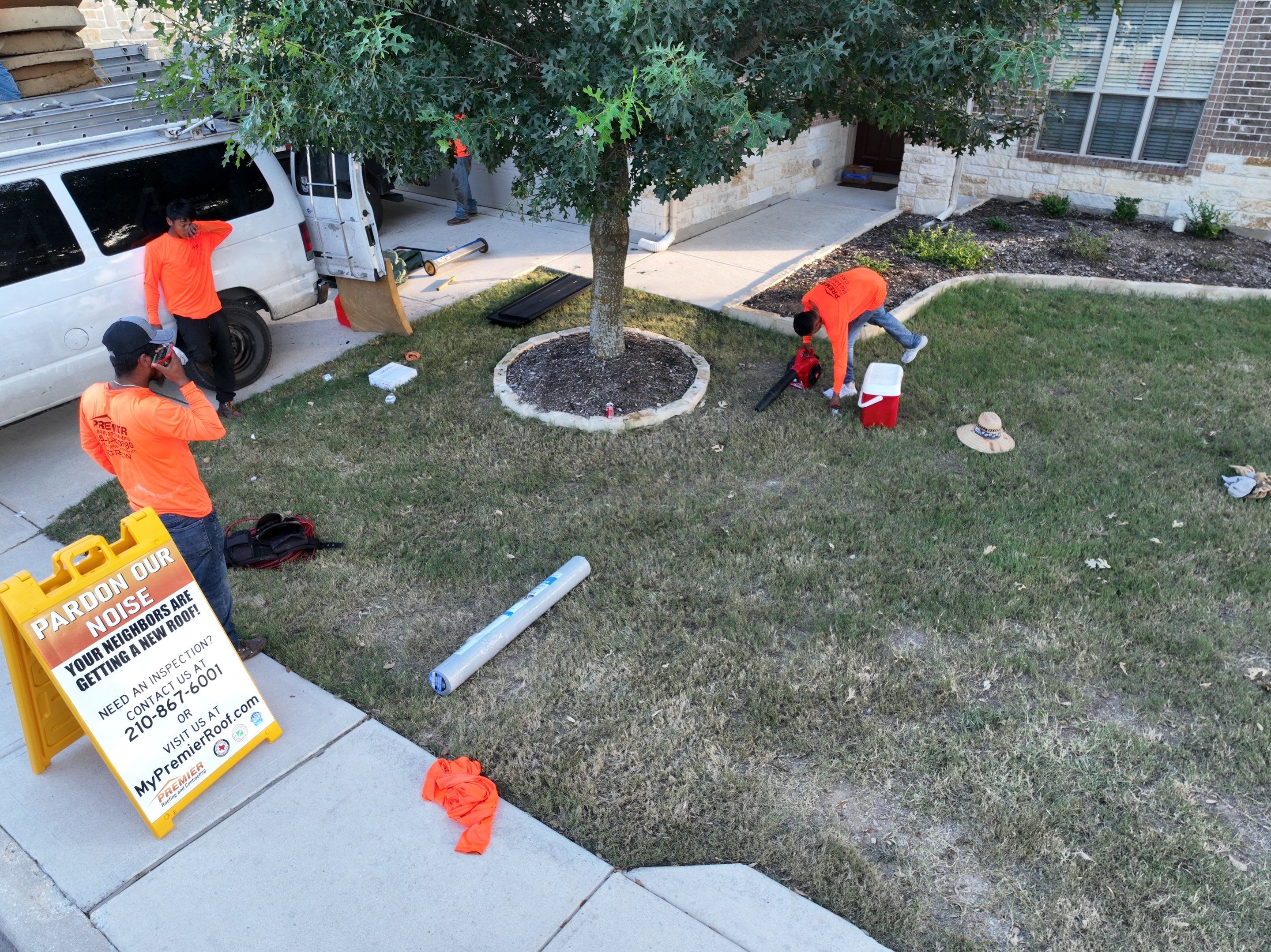 Residential Roof Replacement by Premier Roofing and Contracting
