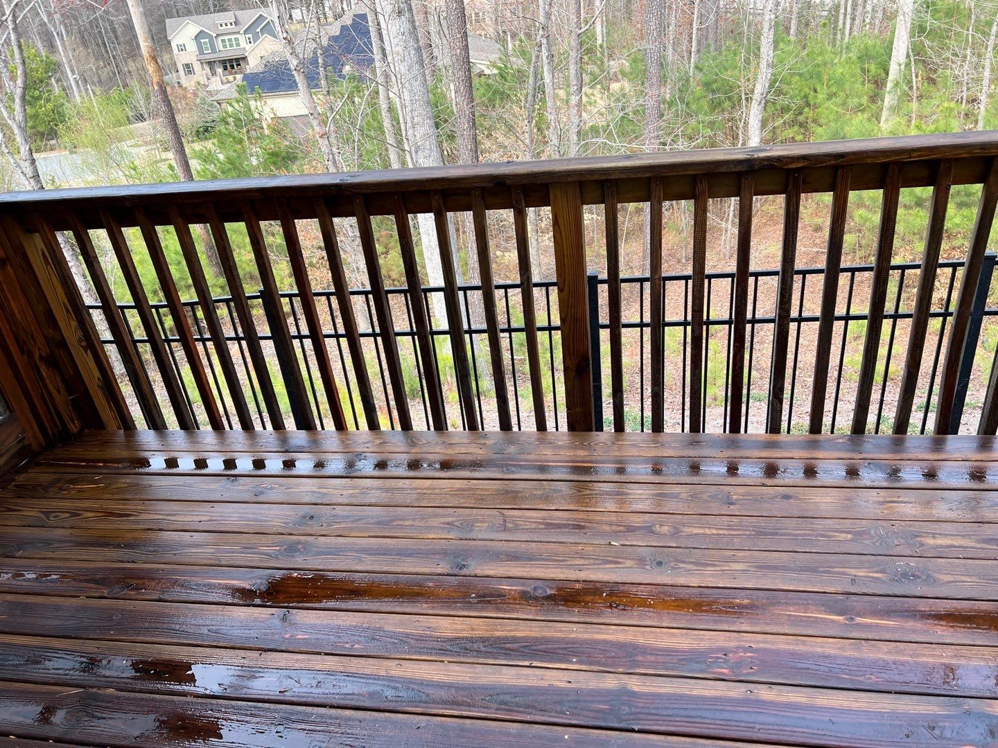 Weathered Deck using Wood Sealant by DuraSeal