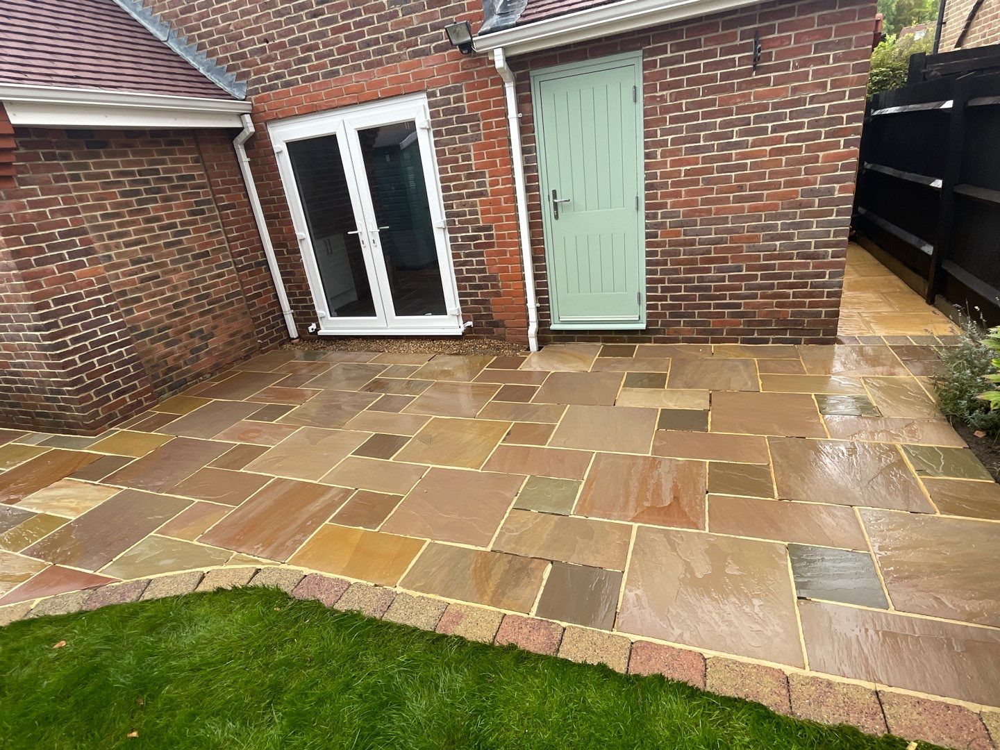 Roof -Patio -Side Path Clean using Honda 15lpm Low Pressure Washing Machine by Ges Exterior Cleaning ltd